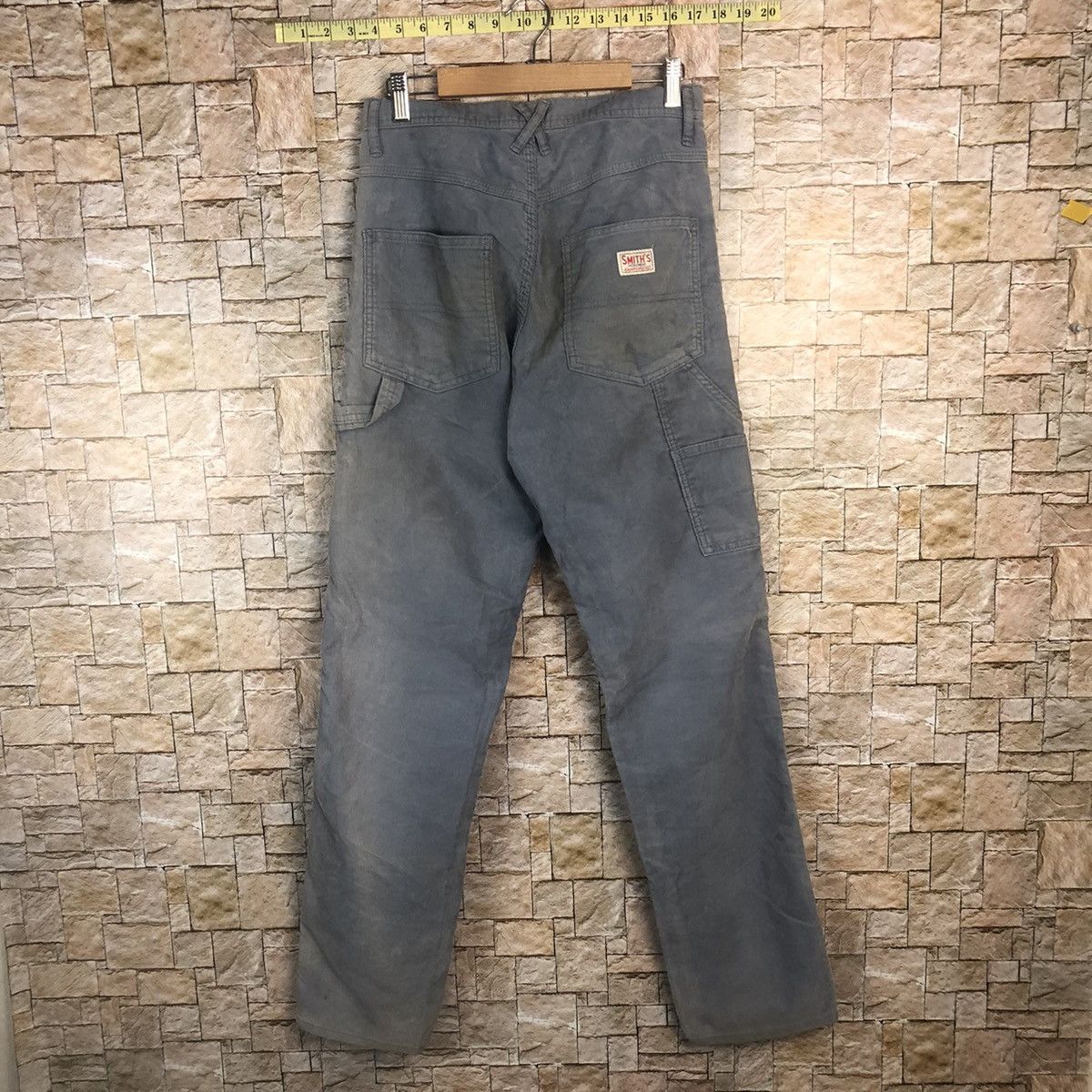 The Smiths × Vintage Smiths Blue Coduroy vintage Pants #A362 Size US 28 / EU 44 - 16 Thumbnail