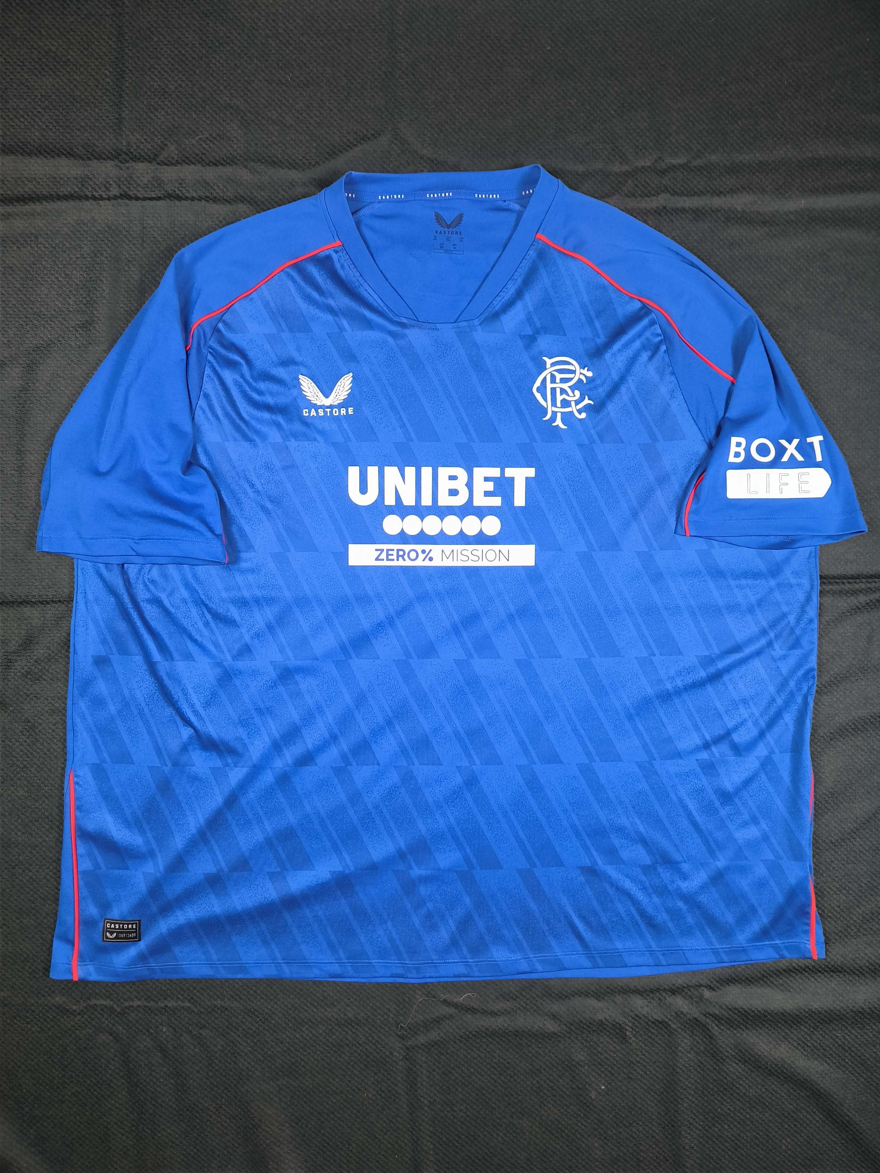 Castore Rangers 2024-25 Castore home football jersey shirt size 5XL Size US XXL / EU 58 / 5 - 1 Thumbnail