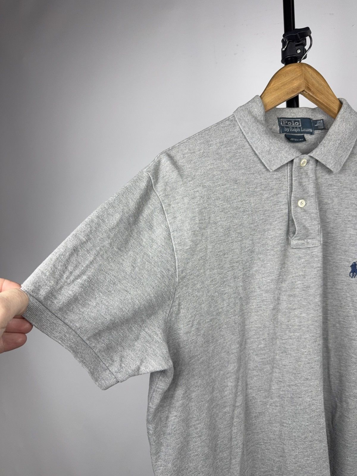Polo Ralph Lauren Vintage 90s Retro Polo Ralph Lauren Custom Fit Polo Shirt Size US L / EU 52-54 / 3 - 4 Thumbnail