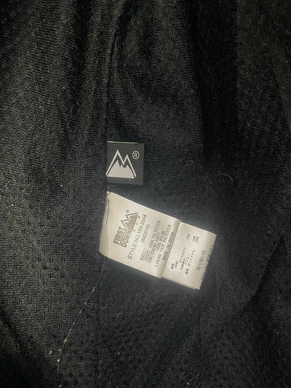 Other First Down Fleece Hooded Coat Size US L / EU 52-54 / 3 - 7 Thumbnail