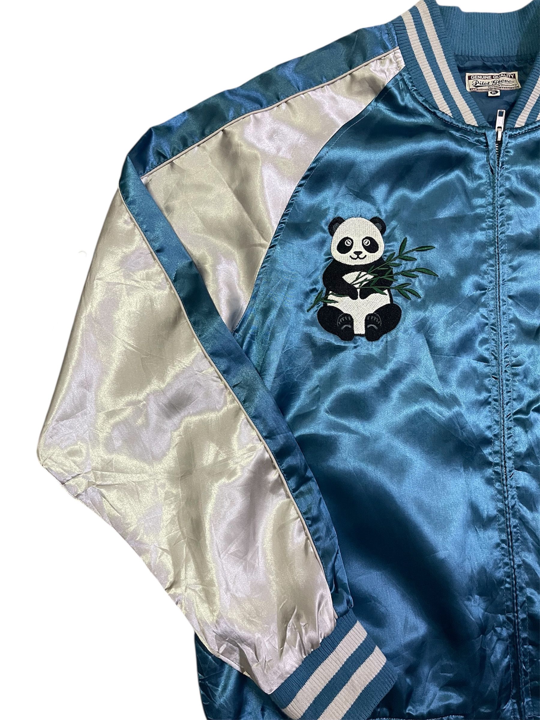 Anime Astro Boy Sukajan Sourvenir Satin Blue Jacket sz XL Size US XL / EU 56 / 4 - 3 Thumbnail