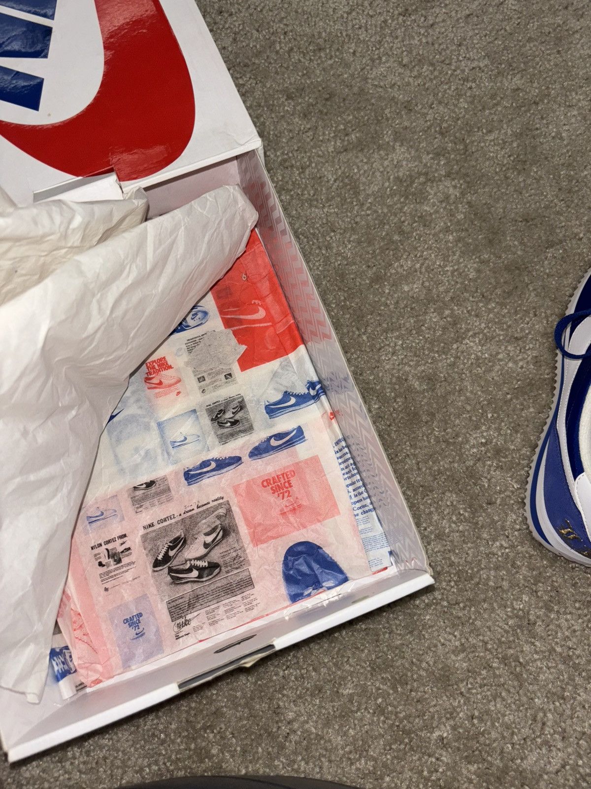 Nike lbc ( long beach city ) blue nike cortez Size US 9 / EU 42 - 10 Thumbnail