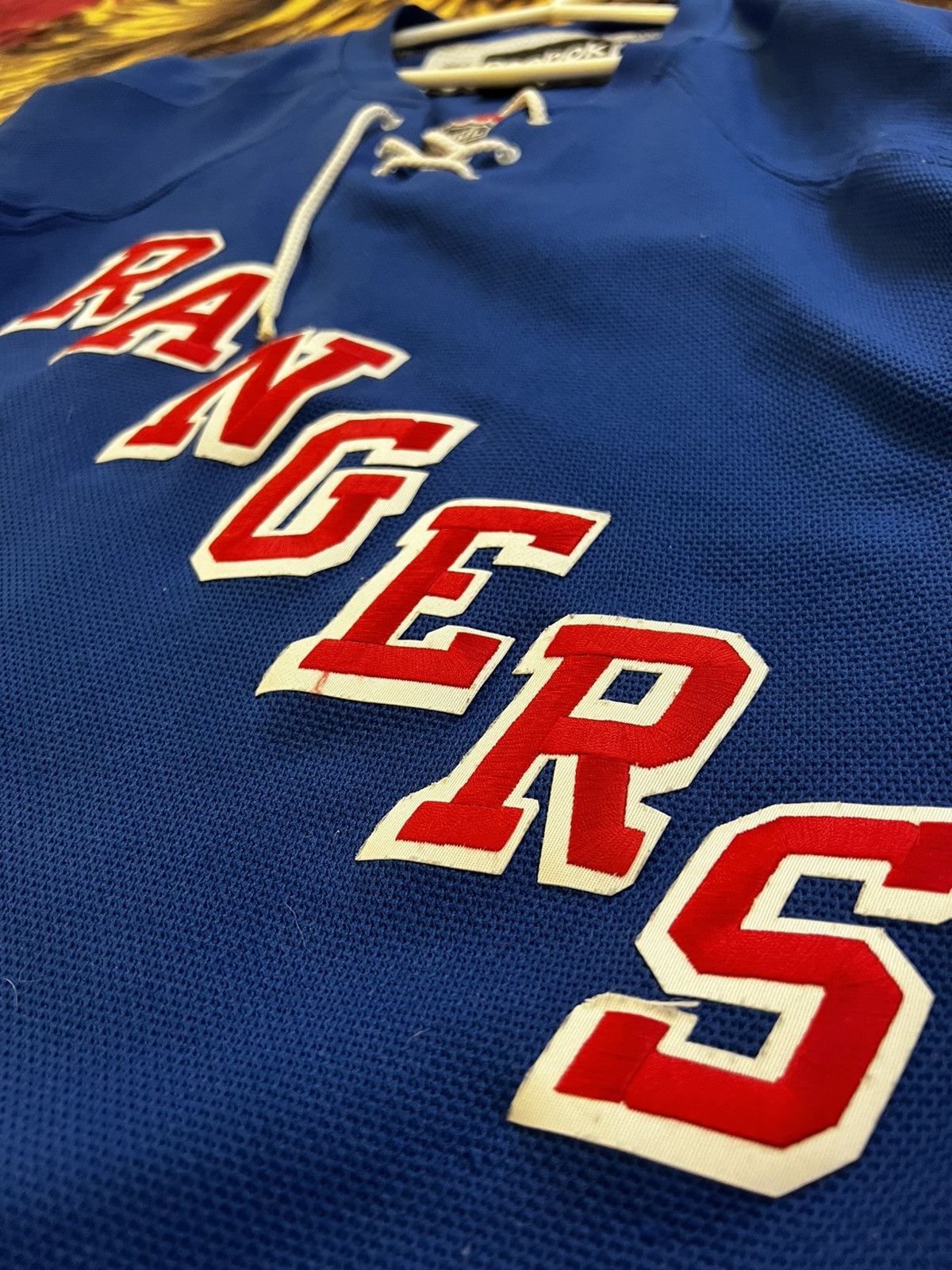 NHL × Reebok × Vintage Reebok NHL New York Rangers Hockey Jersey Size US XL / EU 56 / 4 - 4 Thumbnail
