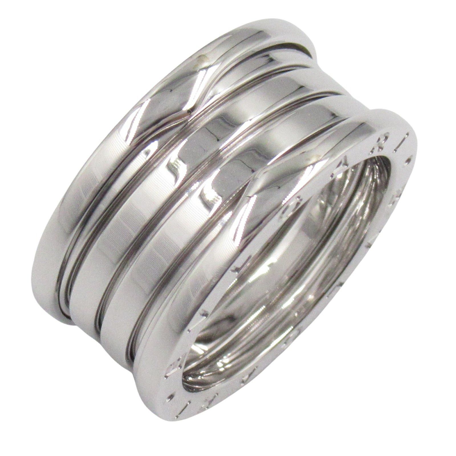 Bvlgari Bvlgari B Zero One Ring 4 Bands K18Wg (White Gold) Silver Size ONE SIZE - 1 Thumbnail