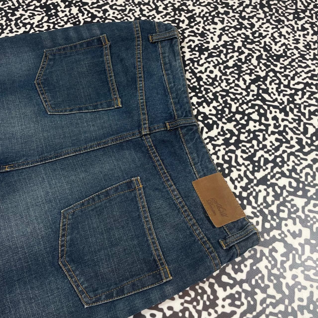 Vintage Vintage Y2K Denim Mini Skirt Retro Casual 90s Style Size 29" - 11 Thumbnail