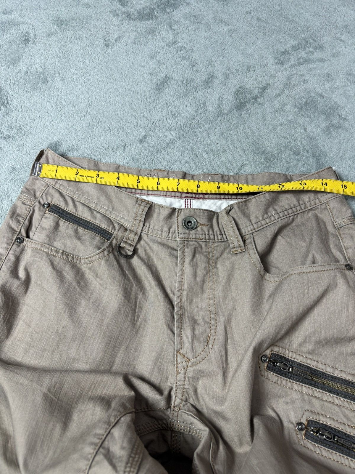Japanese Brand Nicole Club Men Zipper Flared Pants. S0152 Size US 29 - 9 Thumbnail