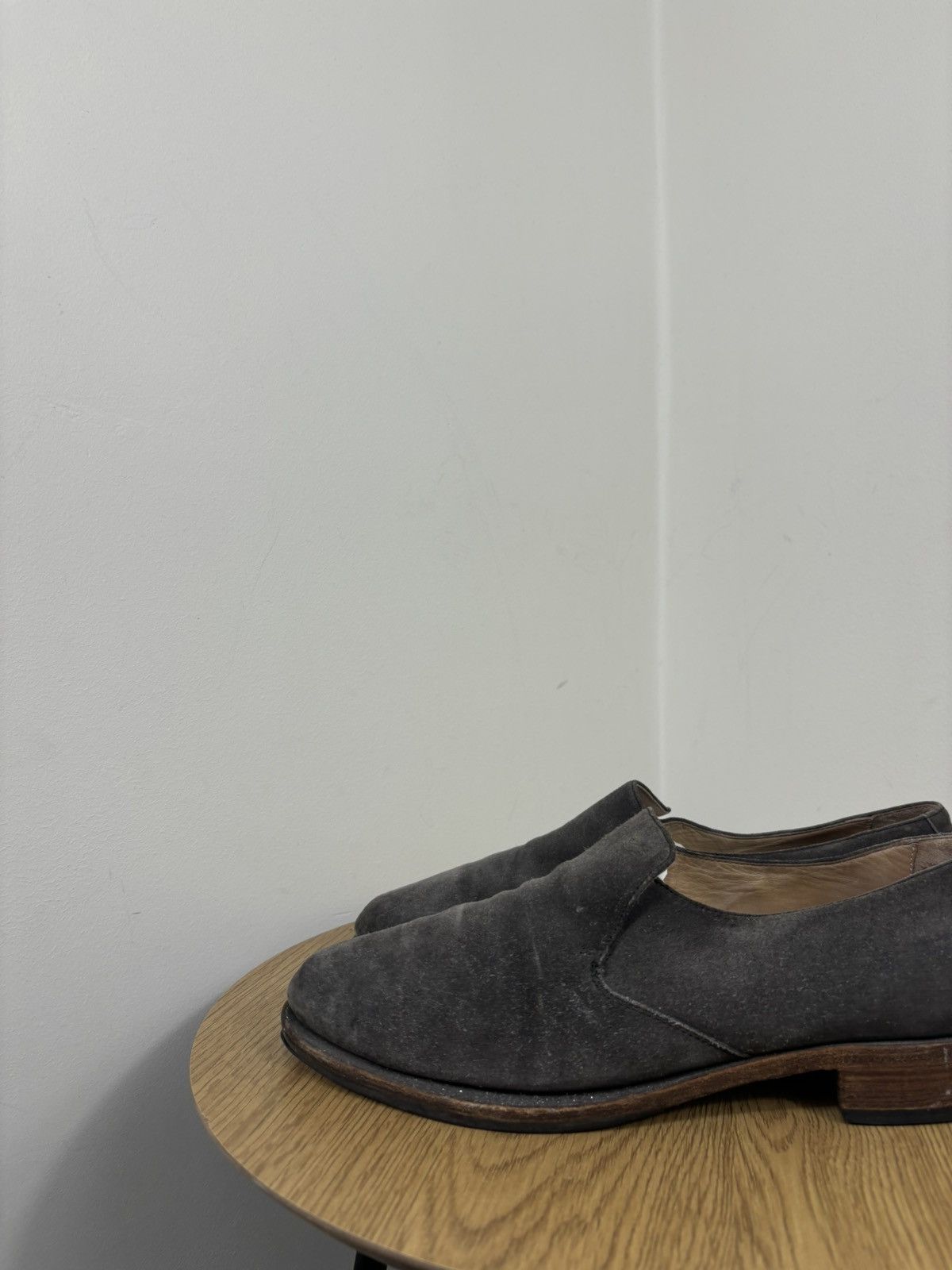 Brunello Cucinelli Brunello Cucinelli Italian Luxury Gray Suede Loafers Shoes Size US 10 / IT 40 - 9 Thumbnail