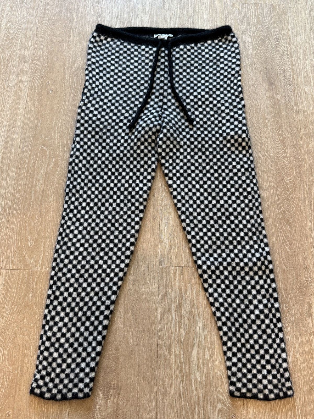 The Elder Statesman The Elder Statesman x Jesse Jo Chrome Hearts Cashmere Pants Size US 30 / EU 46 - 1 Thumbnail