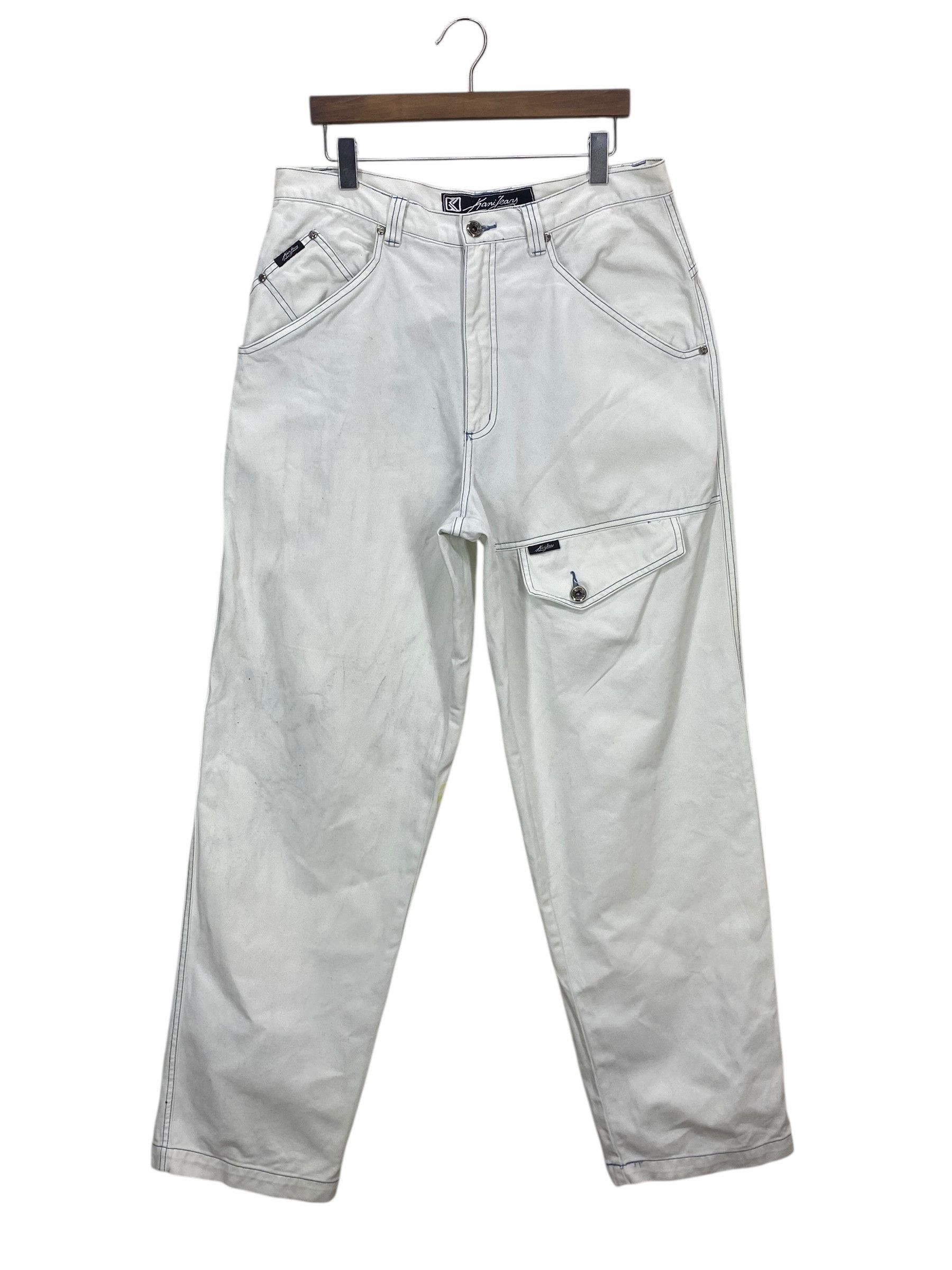 Other Baggy Jeans Hip Hop Skate Relaxed Embroidered Embellished Size US 34 / EU 50 - 1 Thumbnail