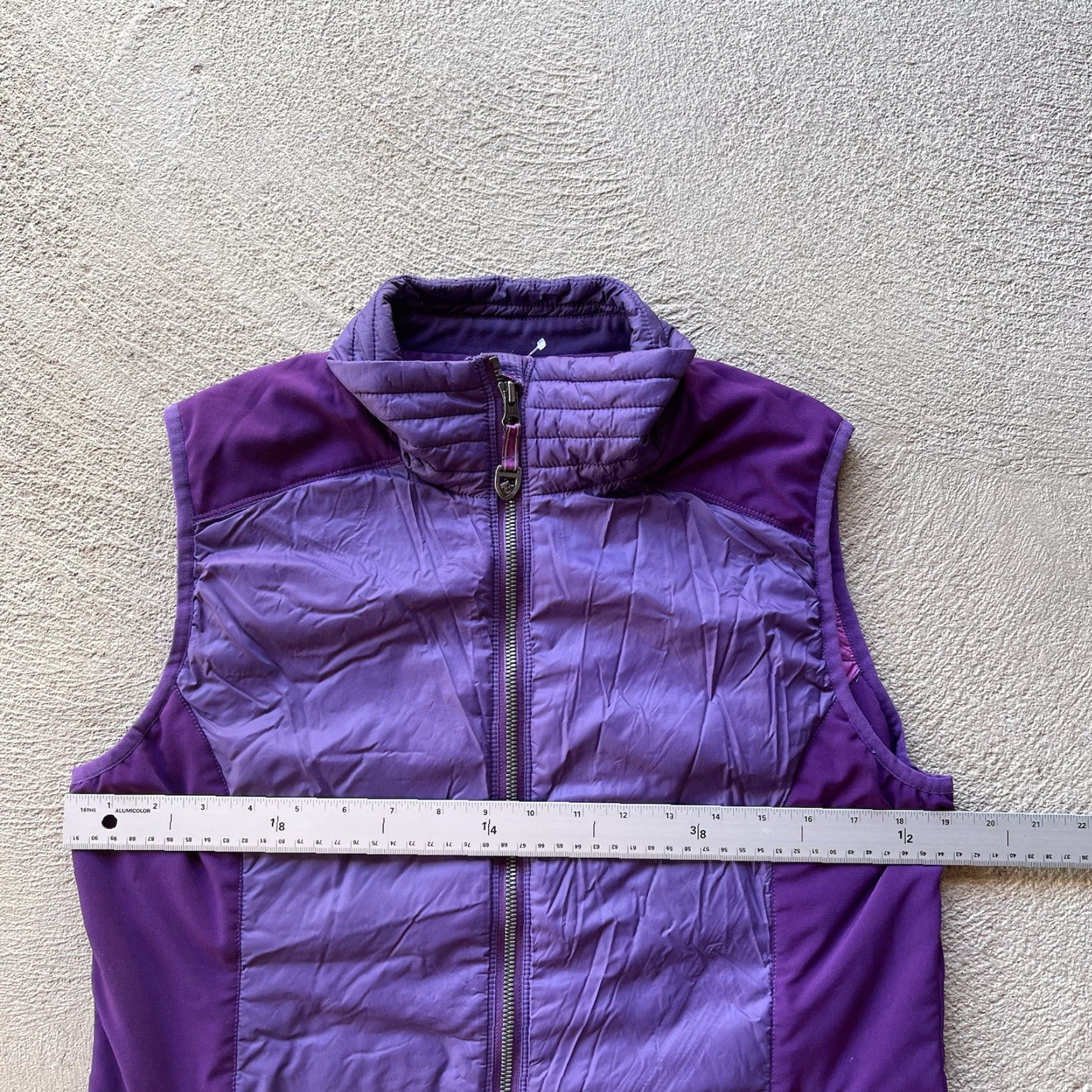 Vintage Kuhl Vest Medium Purple Projekt Puffer Zip Lightweight Hike Climb Womens Size M / US 6-8 / IT 42-44 - 7 Thumbnail