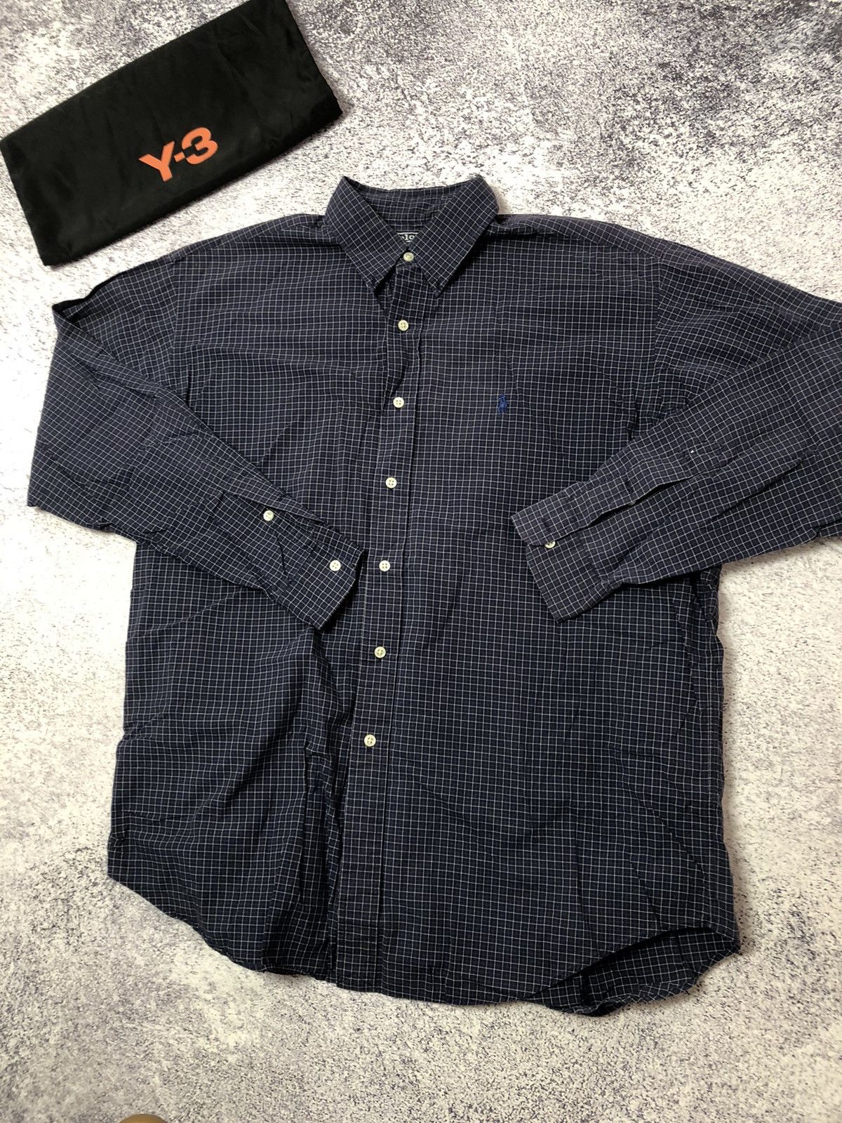 Vintage Men’s polo Ralph lauren shirt size L vintage y2k drill Size US L / EU 52-54 / 3 - 2 Thumbnail