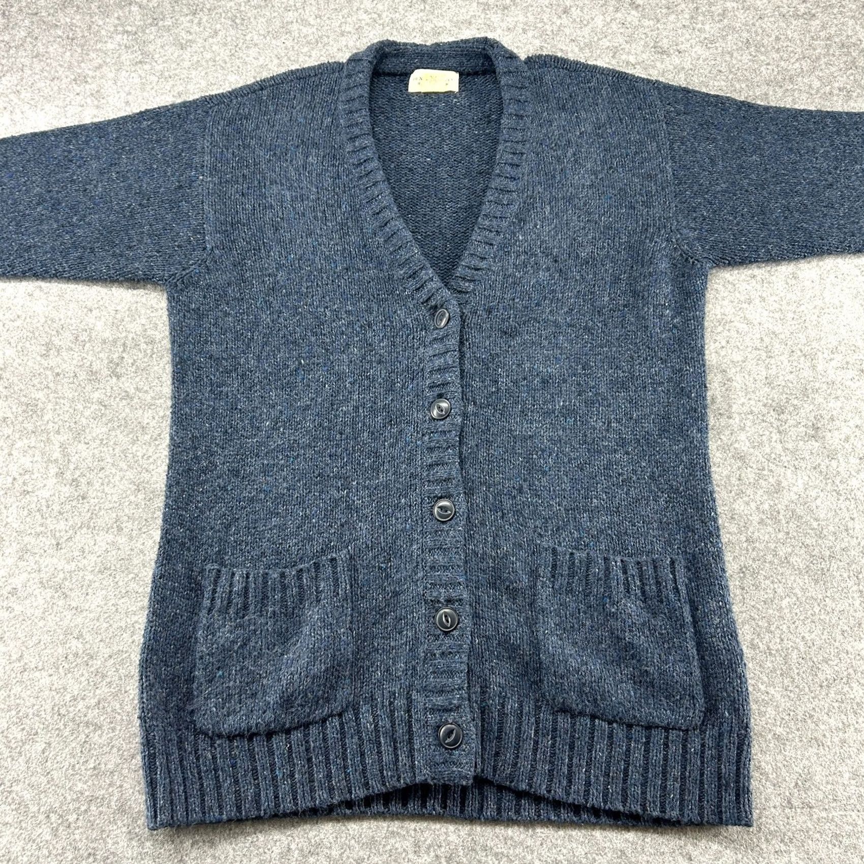 Vintage VINTAGE Ralph Lauren Denim & Supply Sweater Cardigan Womens L Blue Cable Knit Acrylic Long Y2K Size L / US 10 / IT 46 - 3 Thumbnail