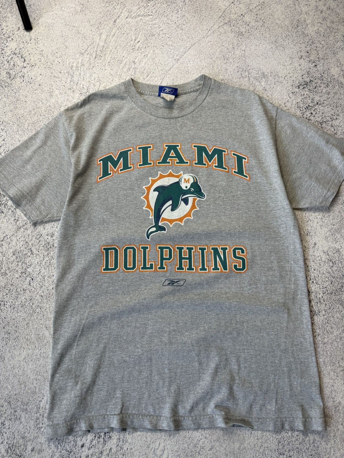 NFL Vintage 90s Starter Miami Dolphins Large Made In USA TShirt Size US L / EU 52-54 / 3 - 3 Thumbnail