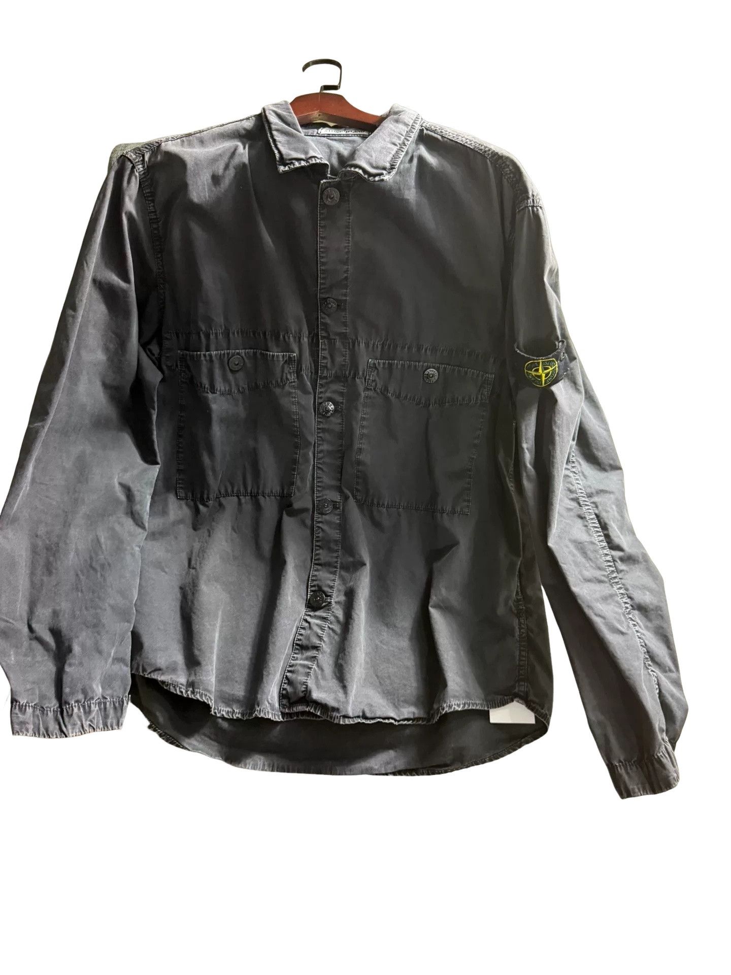 Stone Island Stone Island Compass Patch Shirt Jacket XL Size US XL / EU 56 / 4 - 1 Thumbnail