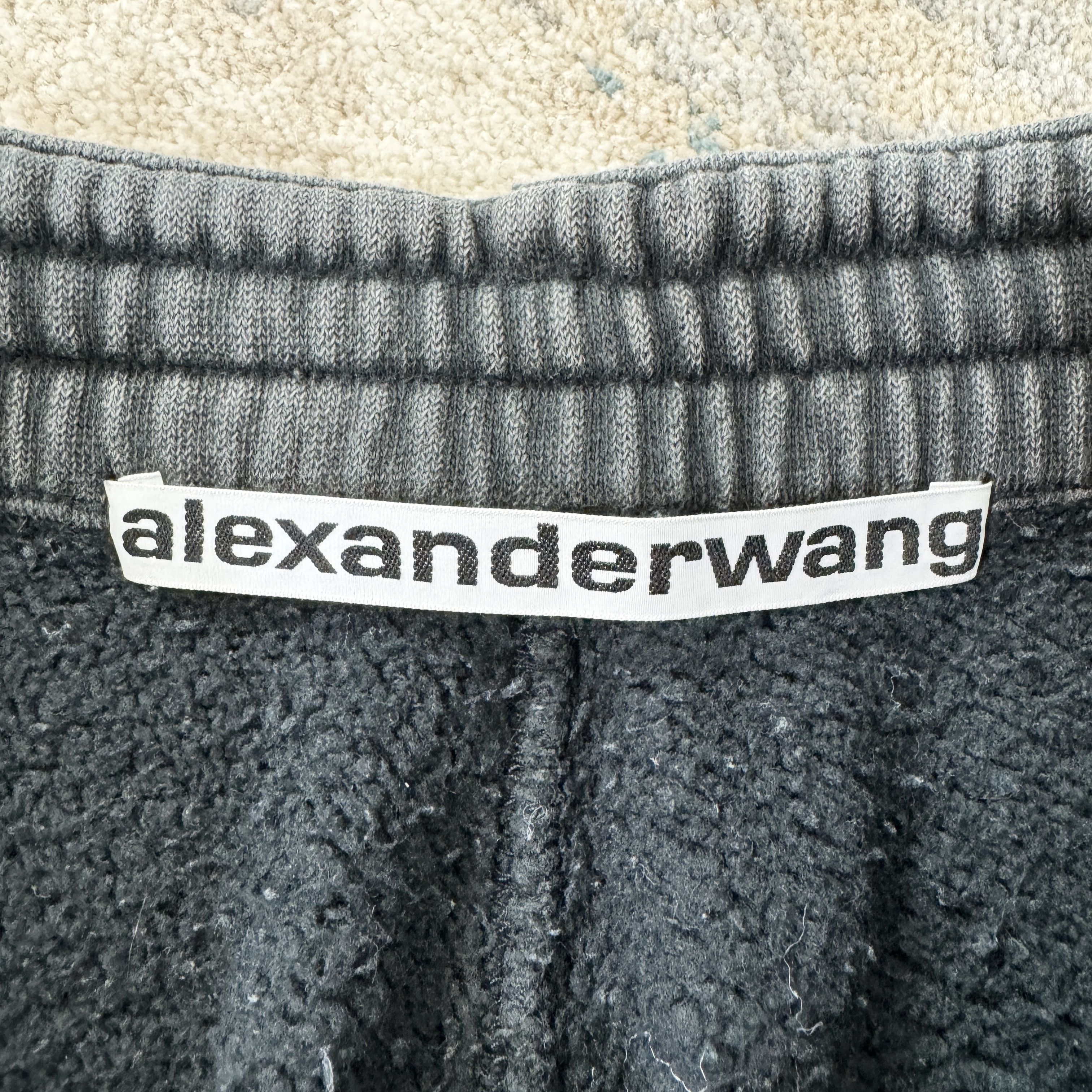 Alexander Wang Alexander Wang Acid Wash Dense Sweatpants In Grey RRP £325 Size US 30 / EU 46 - 7 Thumbnail