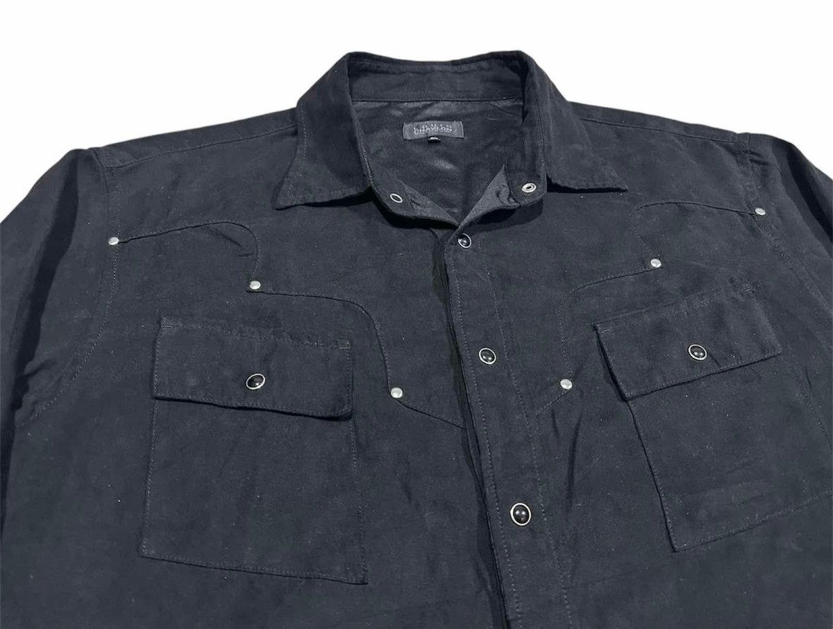 Hysteric Glamour × If Six Was Nine × Japanese Brand 🔥Sick Y2K Louis Chavlon Rivet Shirt Size US XXL / EU 58 / 5 - 6 Thumbnail
