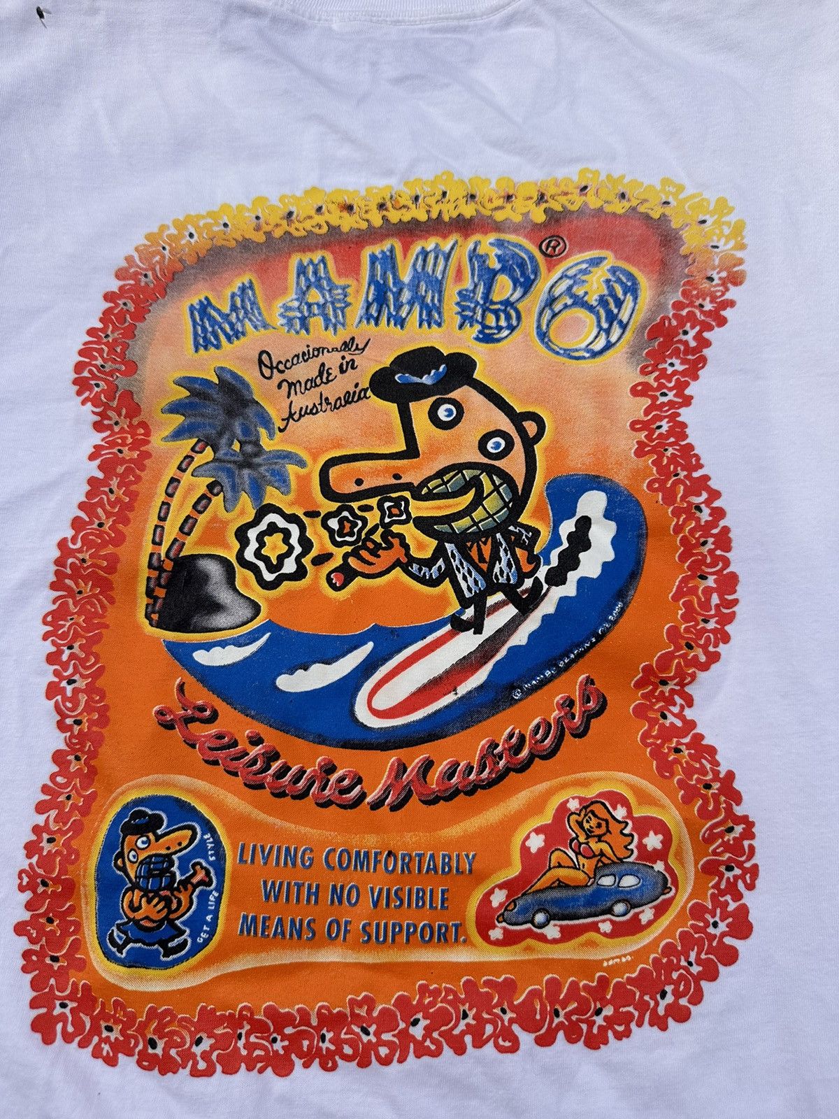 Mambo × Vintage Vintage 2000 Mambo Surf tee Size US L / EU 52-54 / 3 - 2 Thumbnail