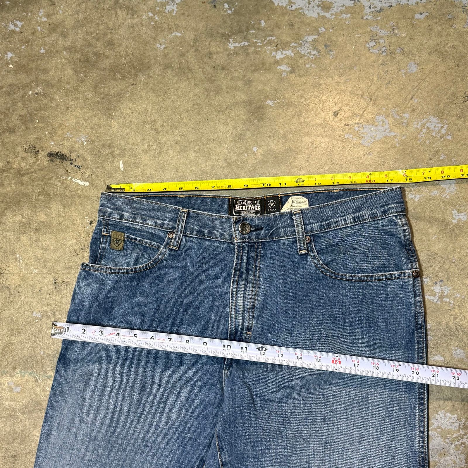 Ariat Ariat Relaxed Bootcut Heritage Jeans 34x34 Size US 34 / EU 50 - 6 Thumbnail