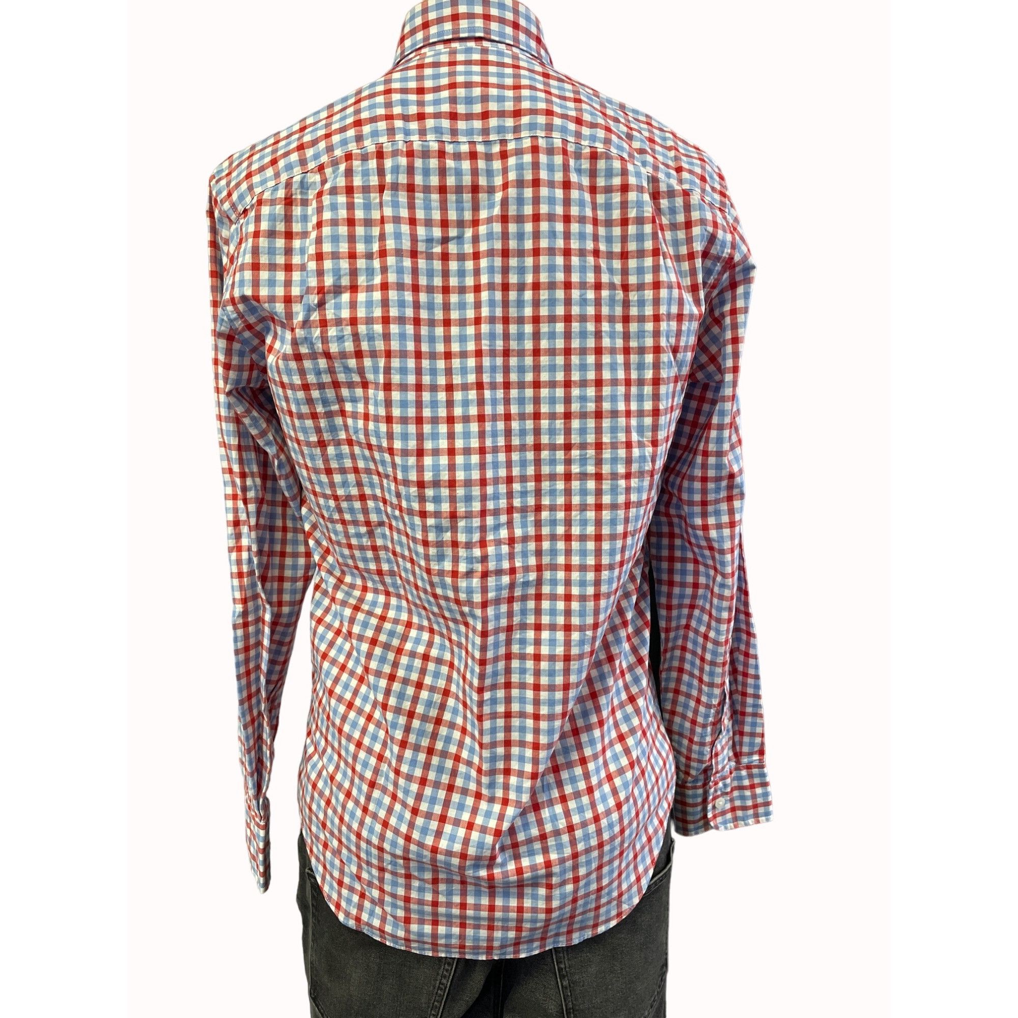 Other J Crew Men's Red/White/Blue Button up Shirt/Long Sleeves Siz Size US XS / EU 42 / 0 - 3 Thumbnail
