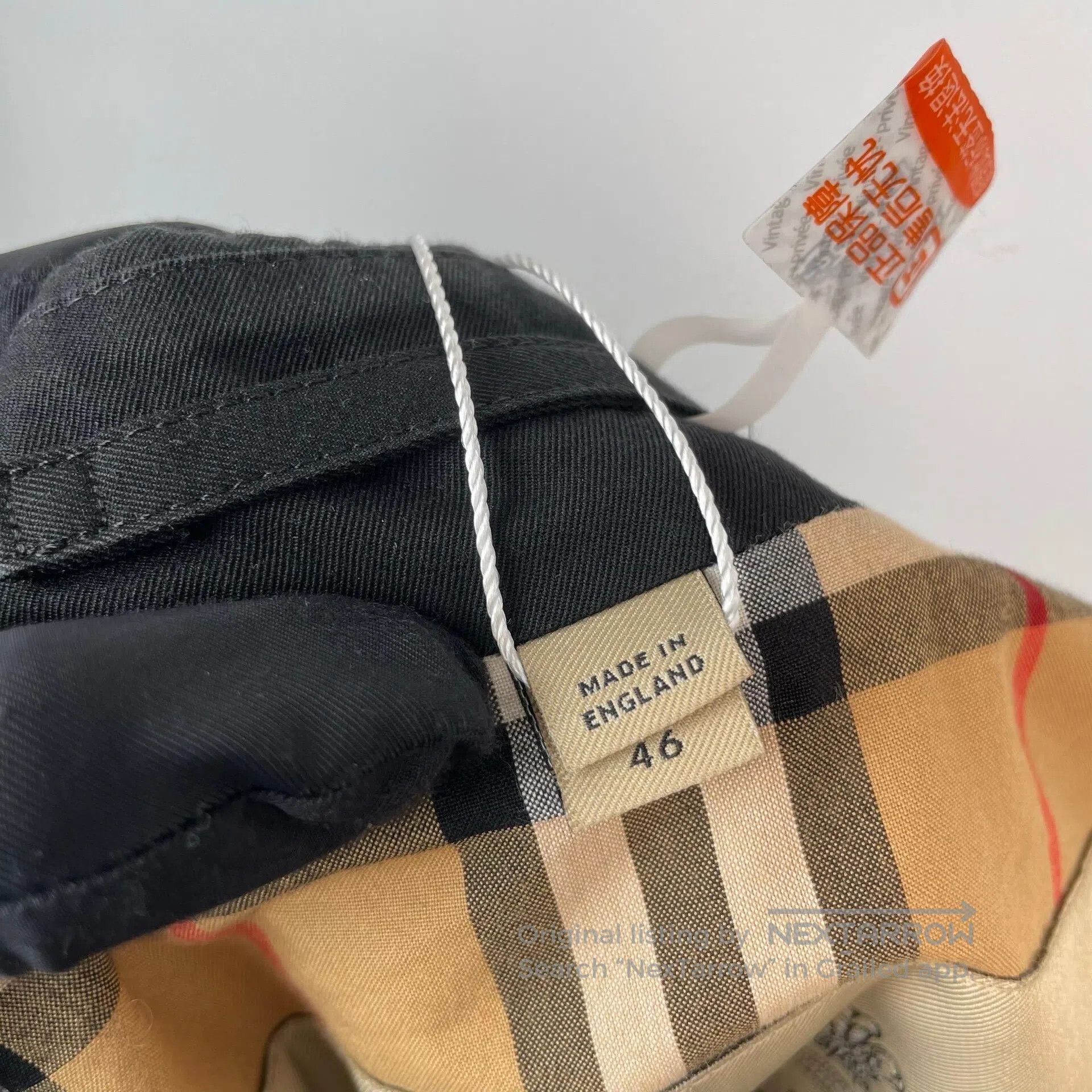 Burberry Burberry Black Plaid Collar Buttoned Long Trench Coat| Size US S / EU 44-46 / 1 - 4 Thumbnail