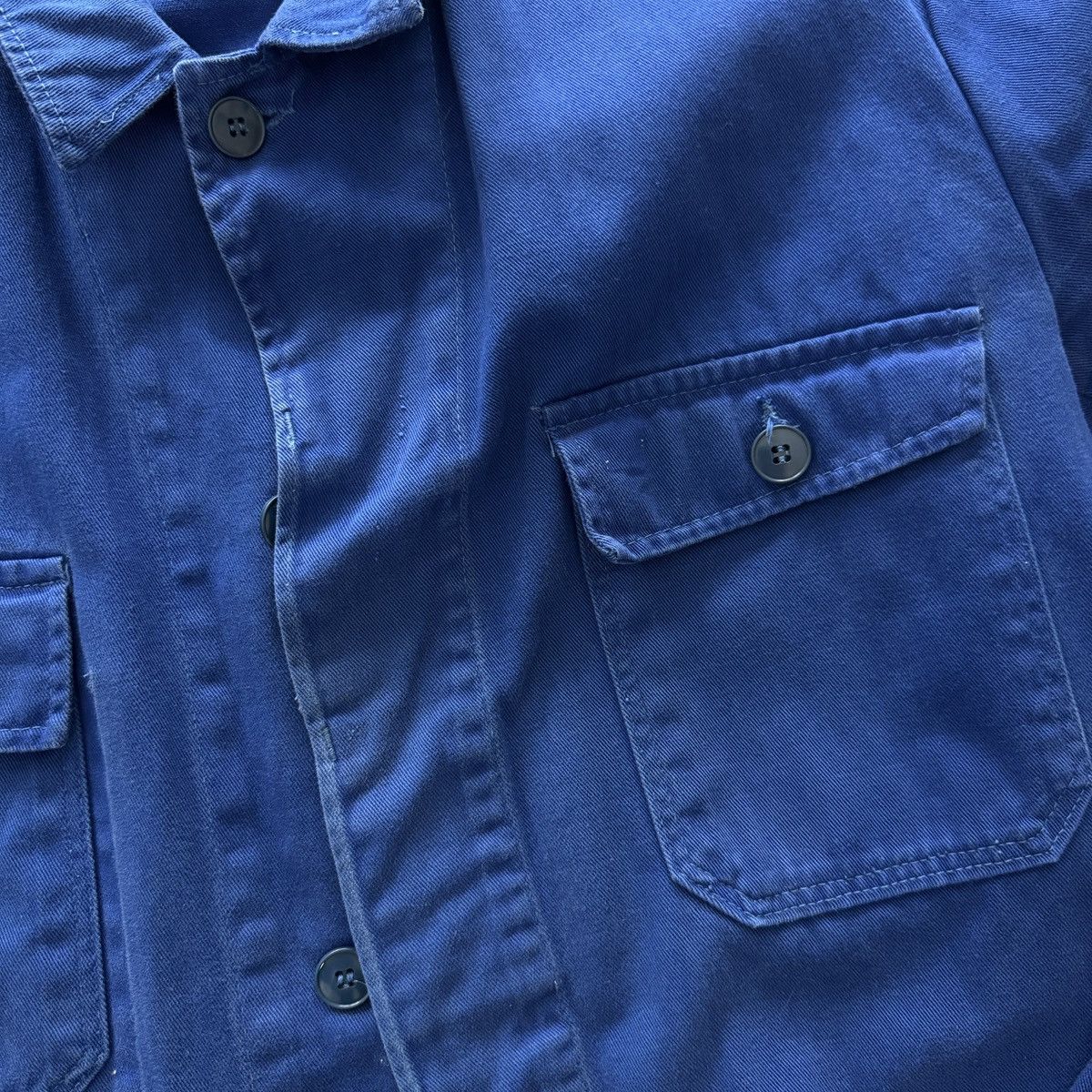 Vintage German Chore Jacket Size US L / EU 52-54 / 3 - 2 Thumbnail