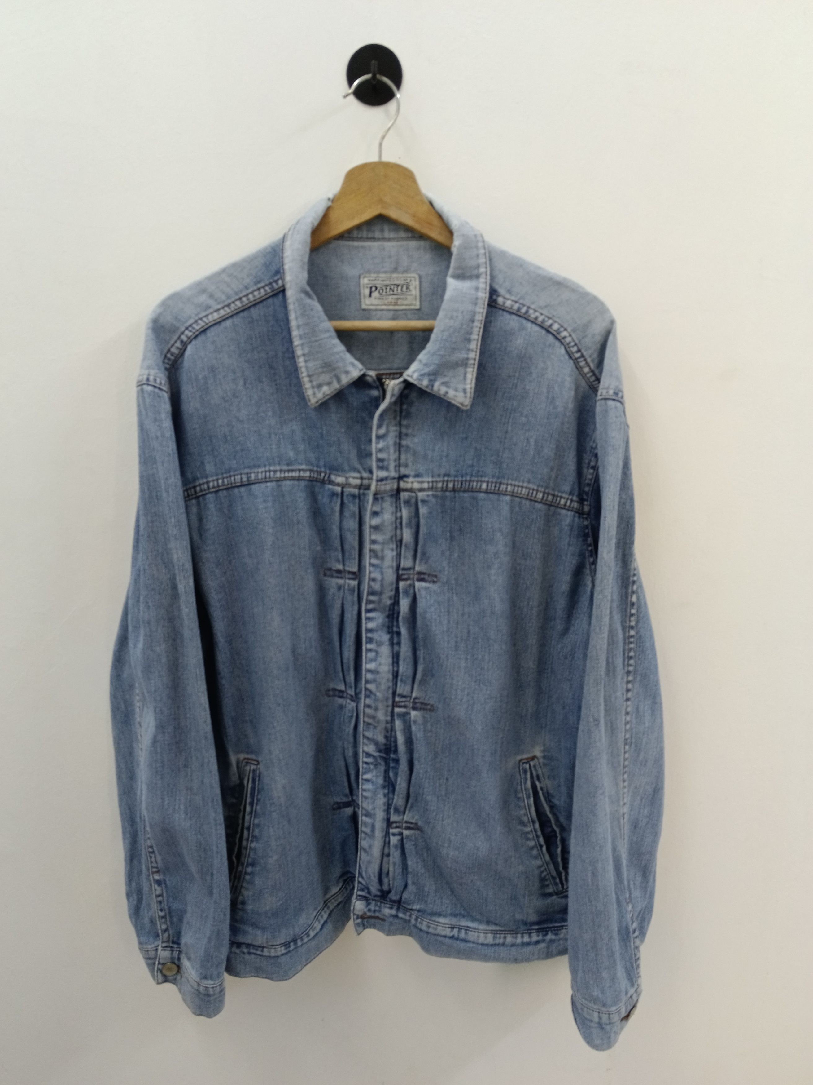 Pointer Distressed Vintage 90s Pointer Chinese Kung Fu Denim Size US L / EU 52-54 / 3 - 2 Thumbnail
