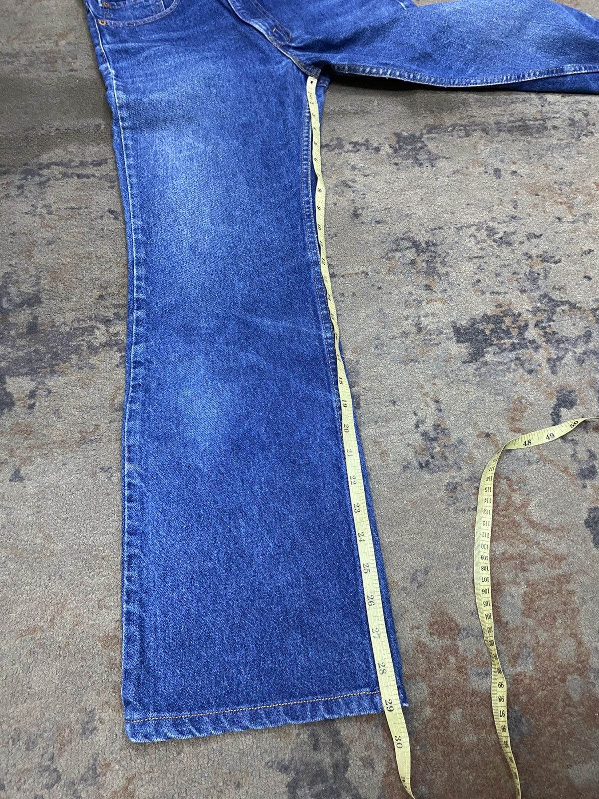 Levi's 517 levis vintage flared blue jeans usa made 90s Size US 31 - 11 Thumbnail