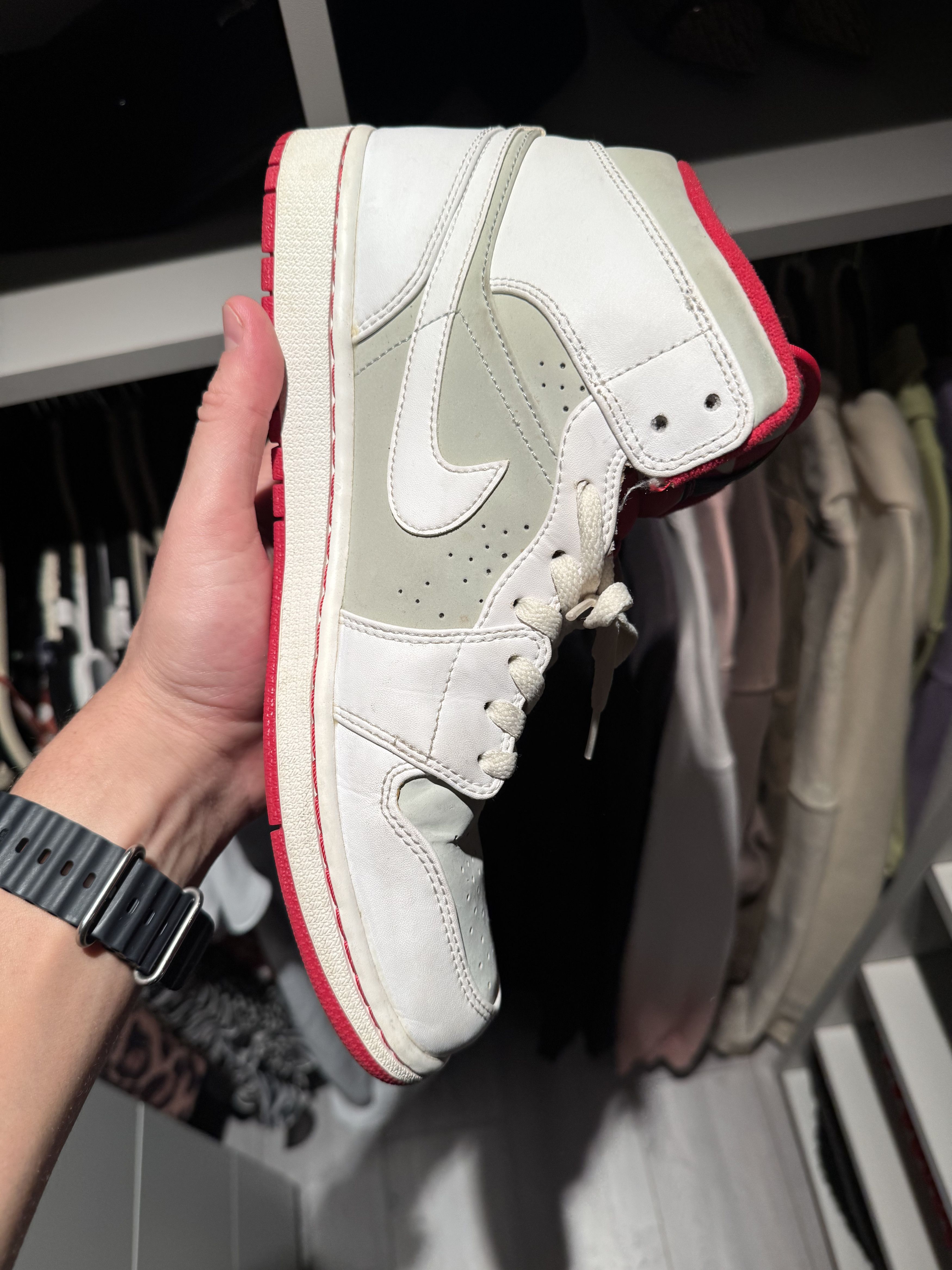 Nike Jordan 1 Retro Hare Jordan (2015) Size US 11.5 / EU 44-45 - 6 Thumbnail