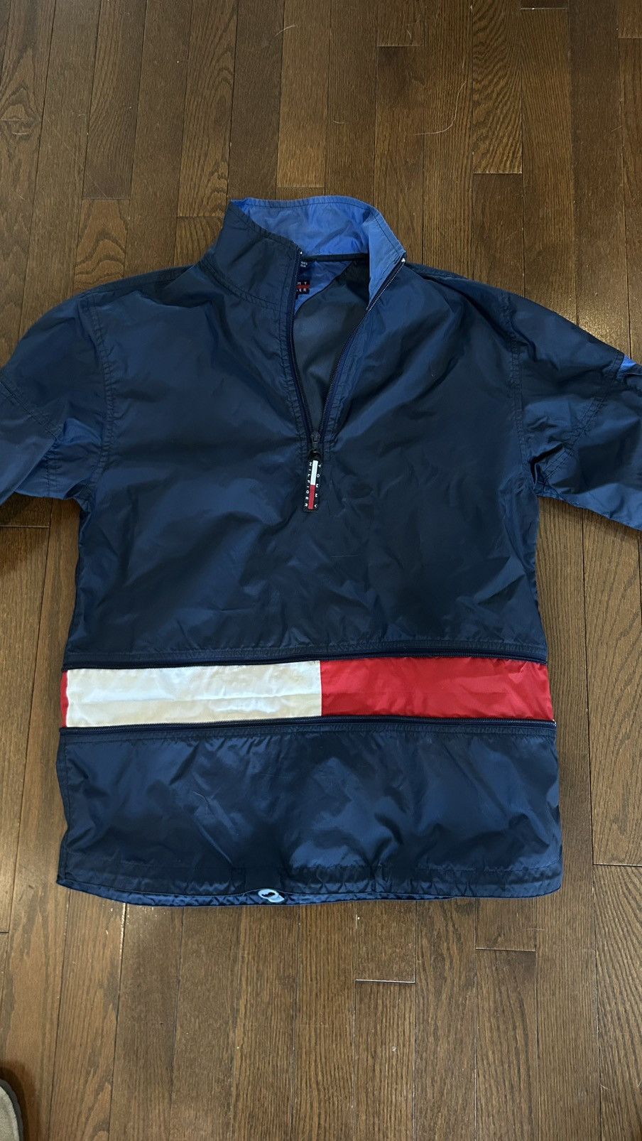 Tommy Hilfiger Navy Blue Tommy Hilfiger Light Jacket Size US L / EU 52-54 / 3 - 1 Thumbnail