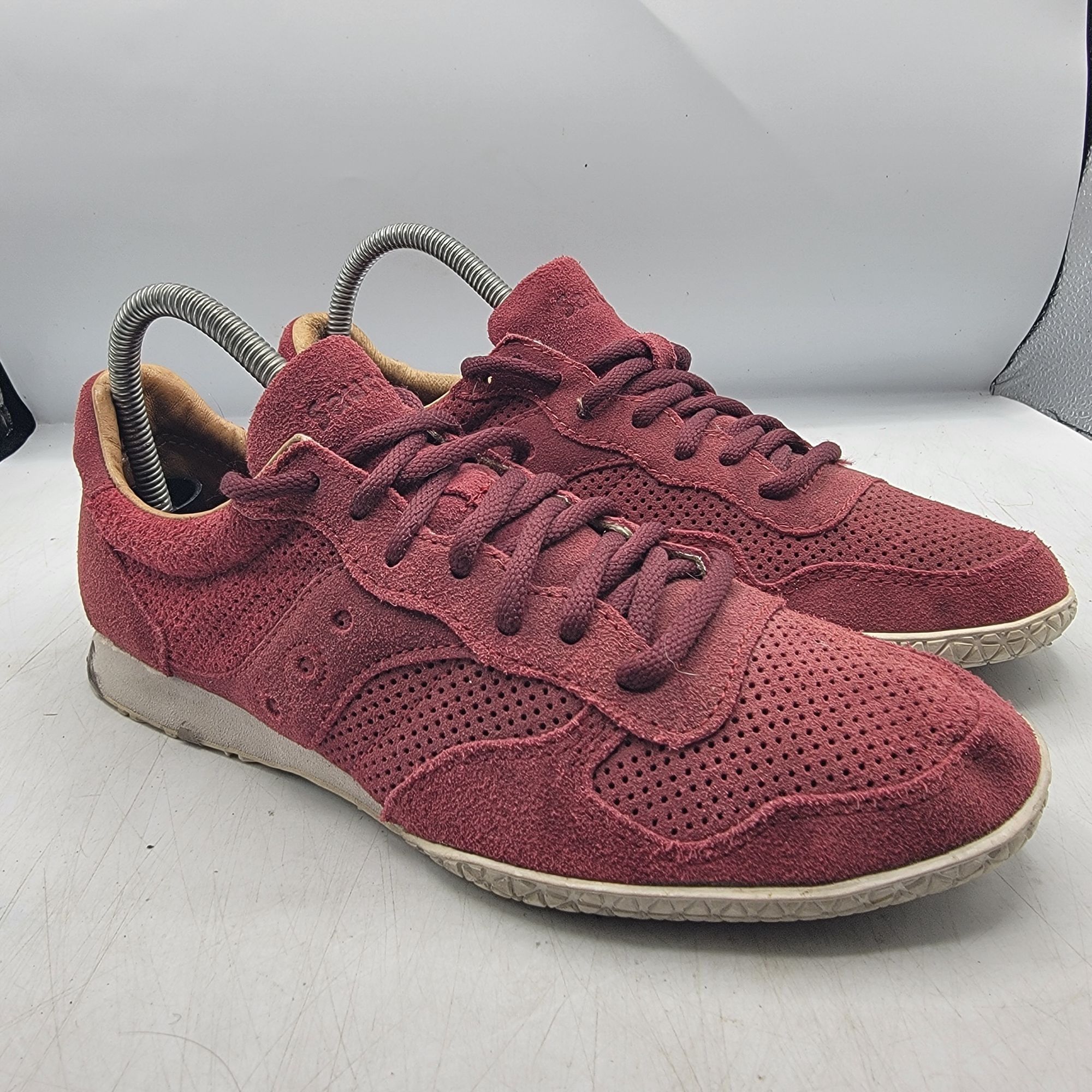 Saucony Saucony Jazz Womens 8.5 Red Sneaker Shoes Casual Walking Com Size US 8.5 / IT 38.5 - 1 Thumbnail