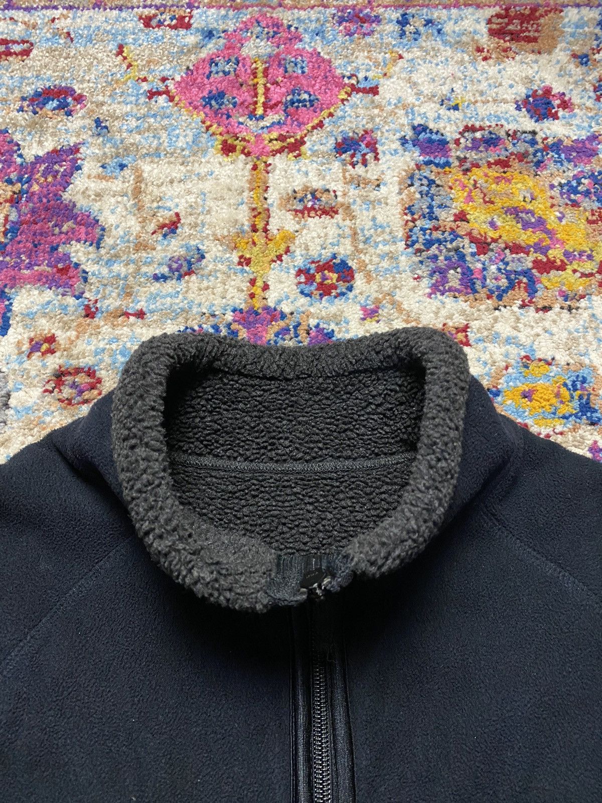 Uniqlo × Vintage 90s Uniqlo Pile Lined Fleece Full-Zip High Collared Jackets Size US L / EU 52-54 / 3 - 5 Thumbnail