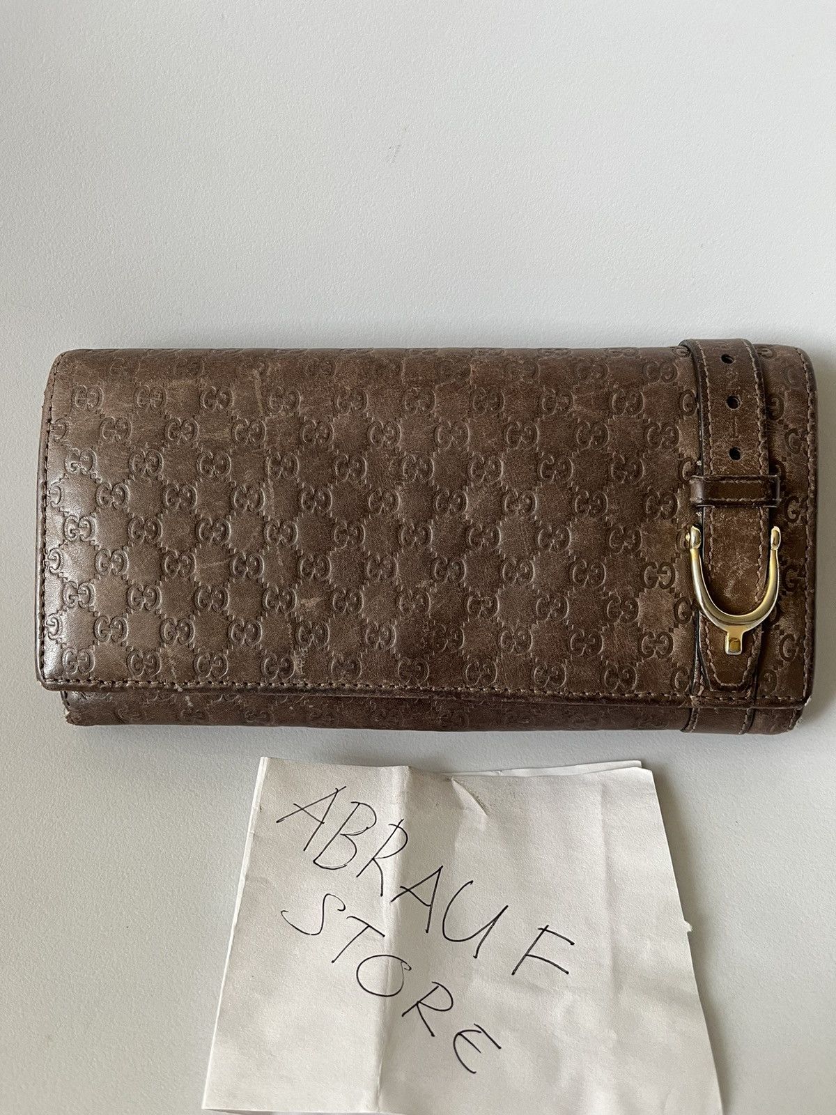 Gucci Gucci Micro Guccissima Leather Wallet Size ONE SIZE - 2 Thumbnail