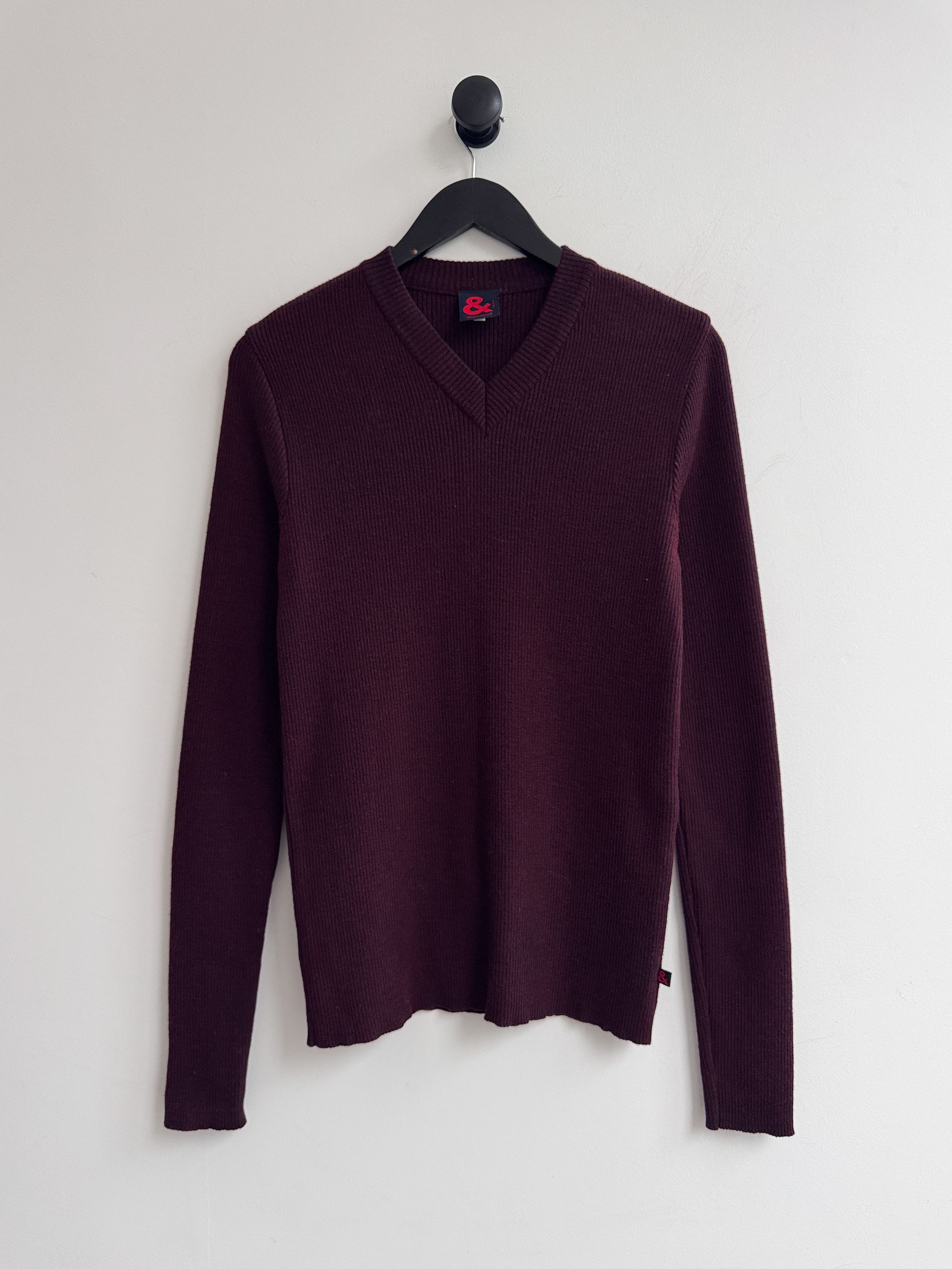 Dolce & Gabbana Vintage Dolce & Gabbana V Neck Sweater Size US L / EU 52-54 / 3 - 1 Thumbnail