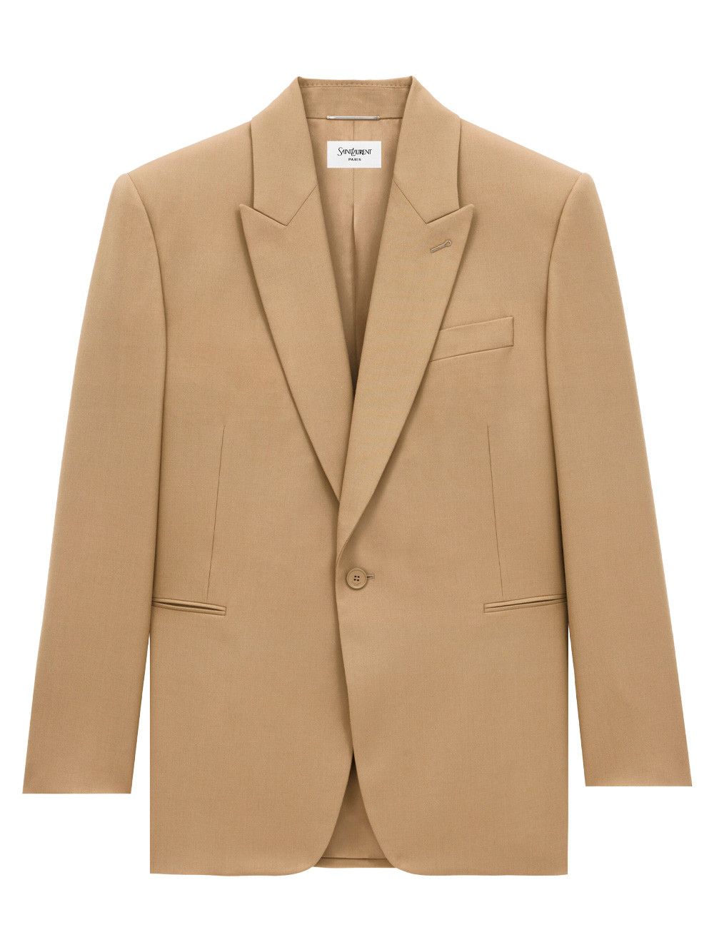 Saint Laurent Paris WOOL GABARDINE SINGLE-BREASTED JACKET Size US M / EU 48-50 / 2 - 1 Thumbnail
