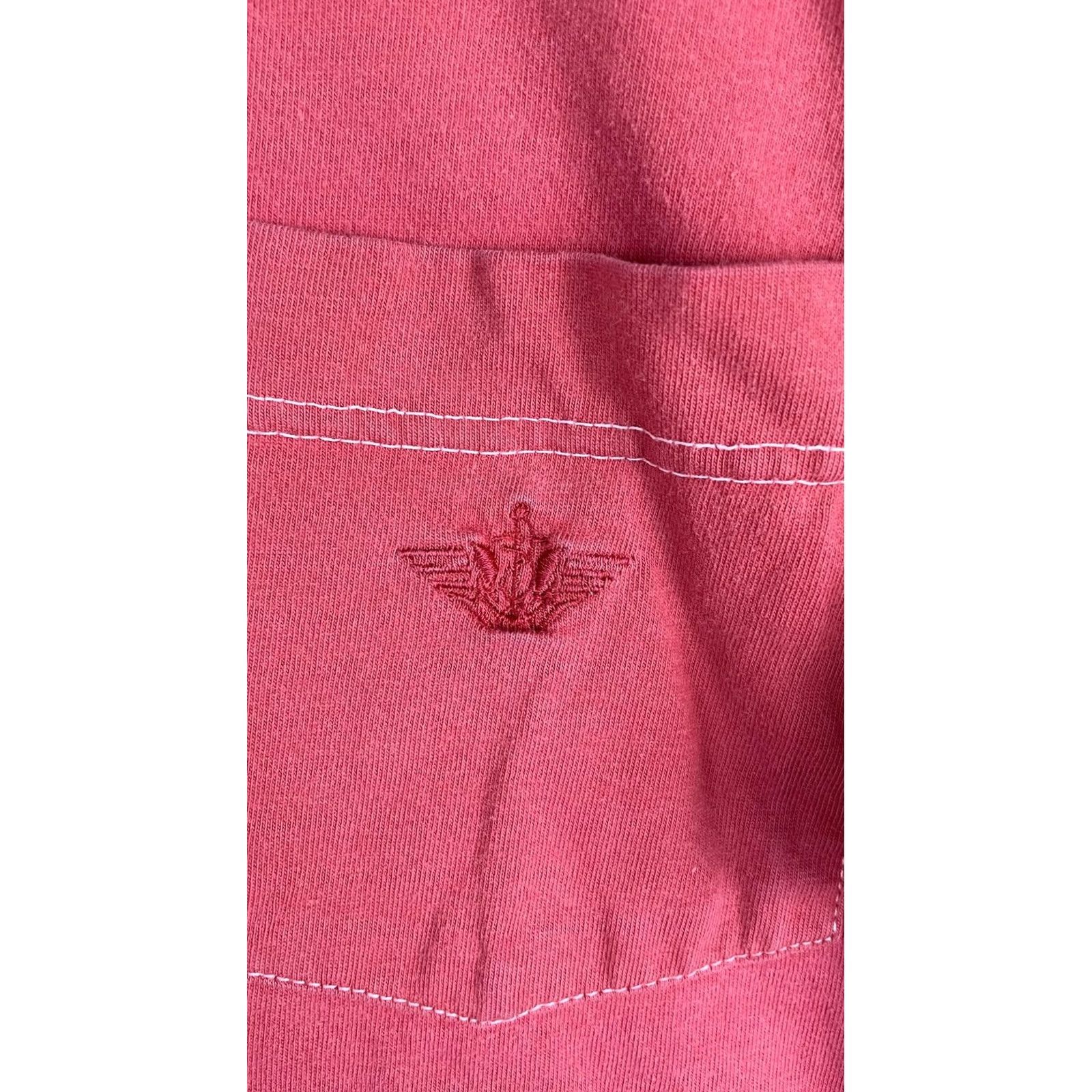 Dockers Dockers Mens Large Red Pocket Tee Shirt Cotton Logo Crewneck Casual Size US L / EU 52-54 / 3 - 2 Thumbnail