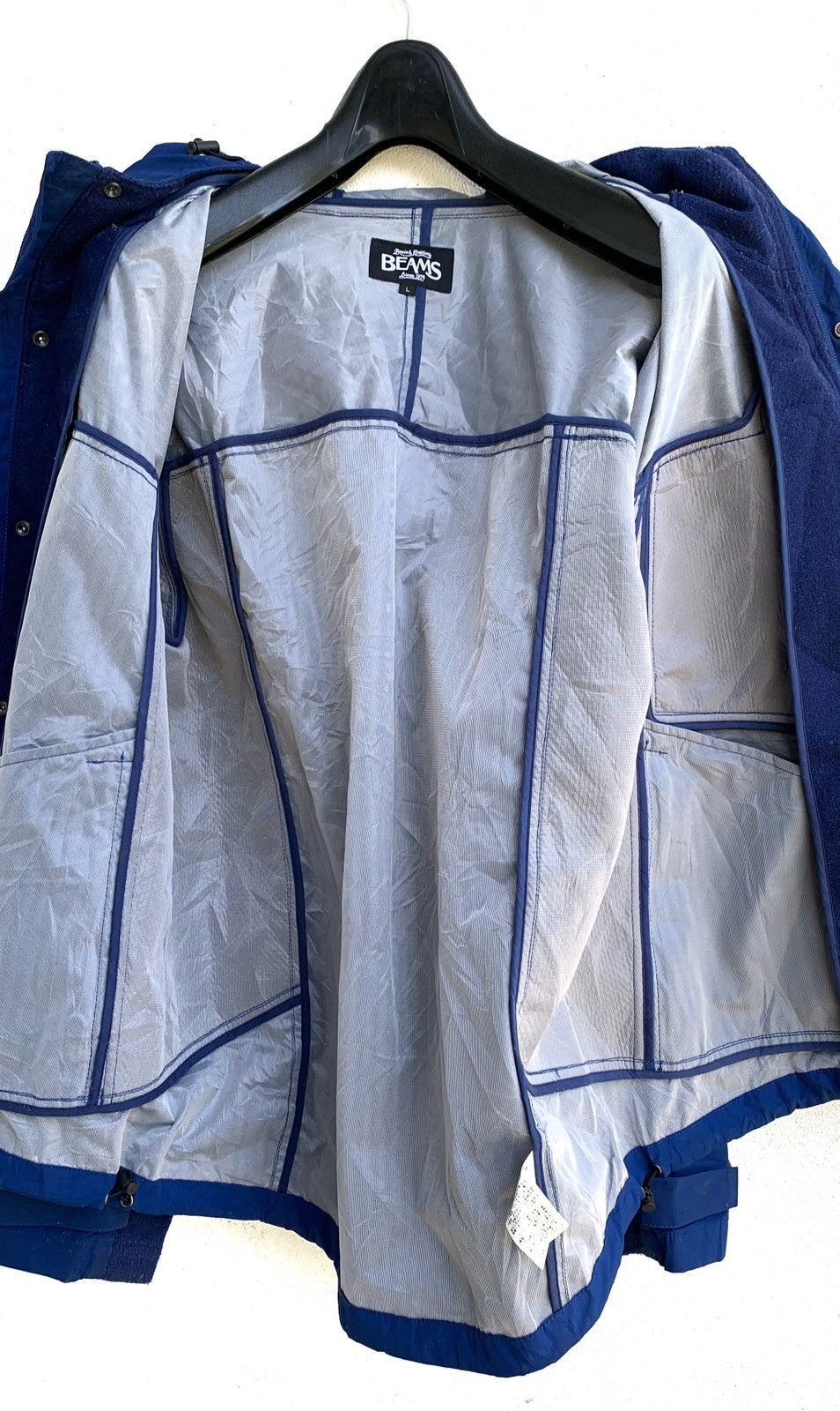 Beams Plus BEAMS Windbreaker with Hoodie Size US L / EU 52-54 / 3 - 11 Thumbnail