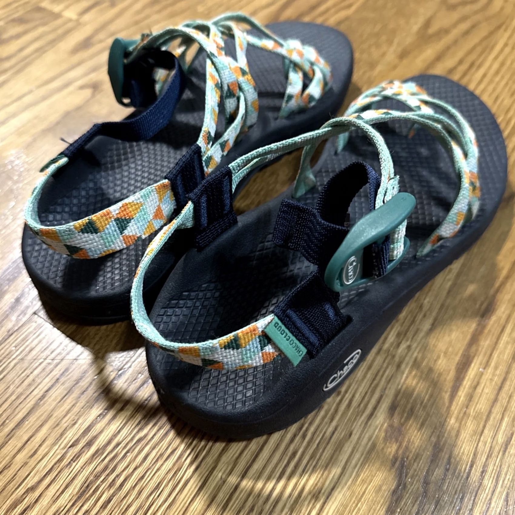 Chaco Chaco Z/Cloud X2 Site 9 Speck Katdid Womens Sandals Size US 9 / IT 39 - 3 Thumbnail