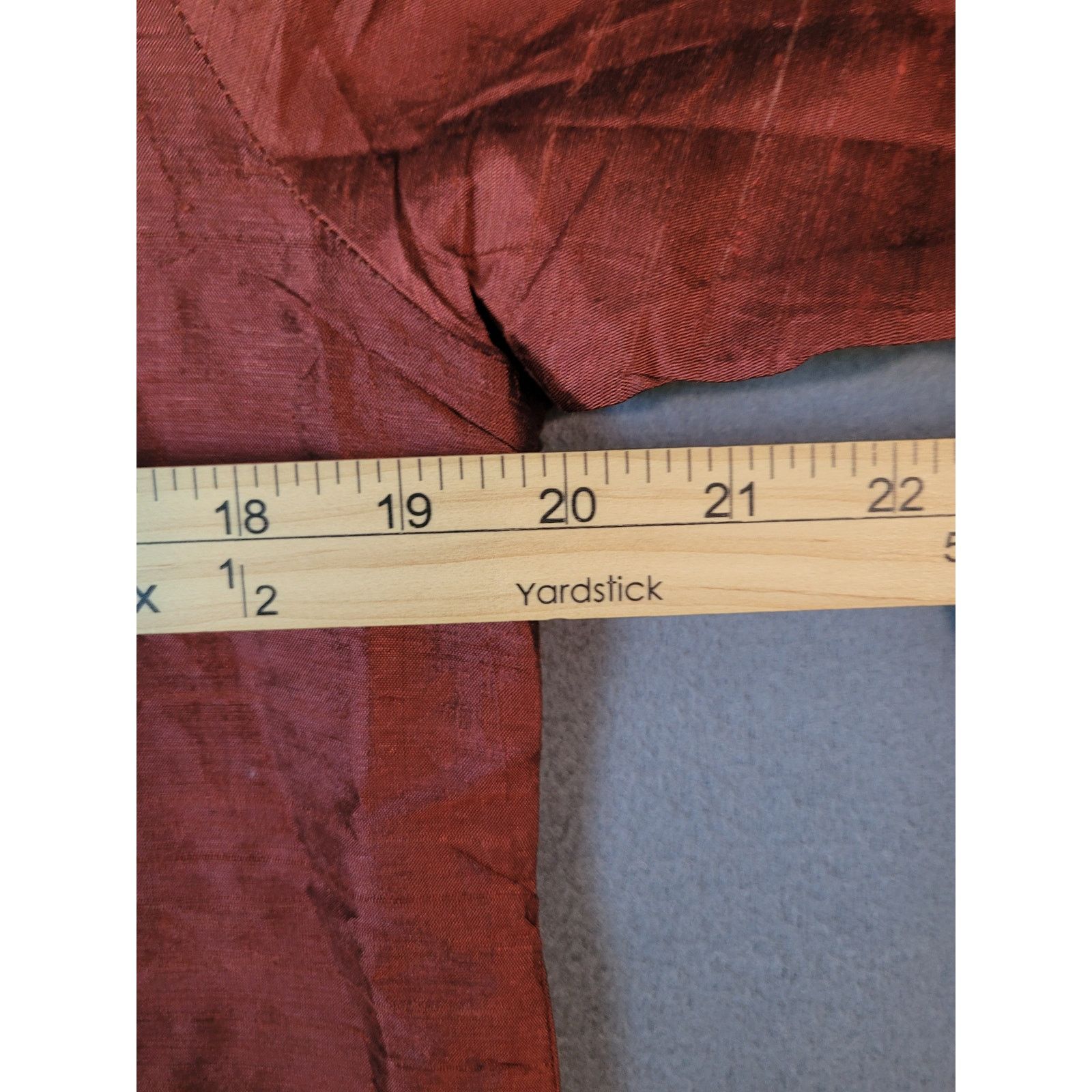 Vintage NWT Red Silk Frog Toggle Shacket M Romantic Statement Size M / US 6-8 / IT 42-44 - 6 Thumbnail