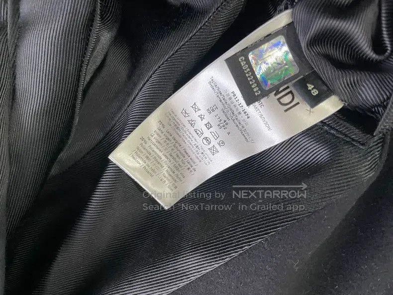 Fendi Fendi Leather and Fur Integrated Jacket with Little Monste Size US M / EU 48-50 / 2 - 4 Thumbnail