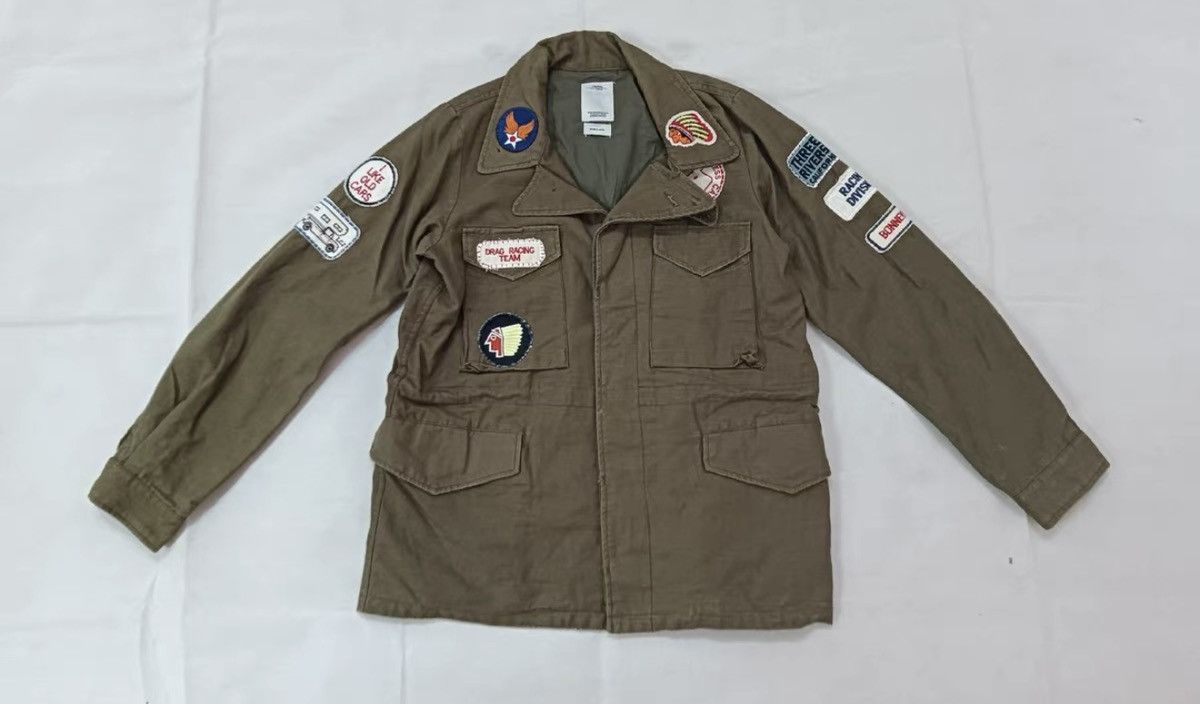 Visvim visvim ACHSE JKT PATCHES (DMGD CHINO) | Grailed