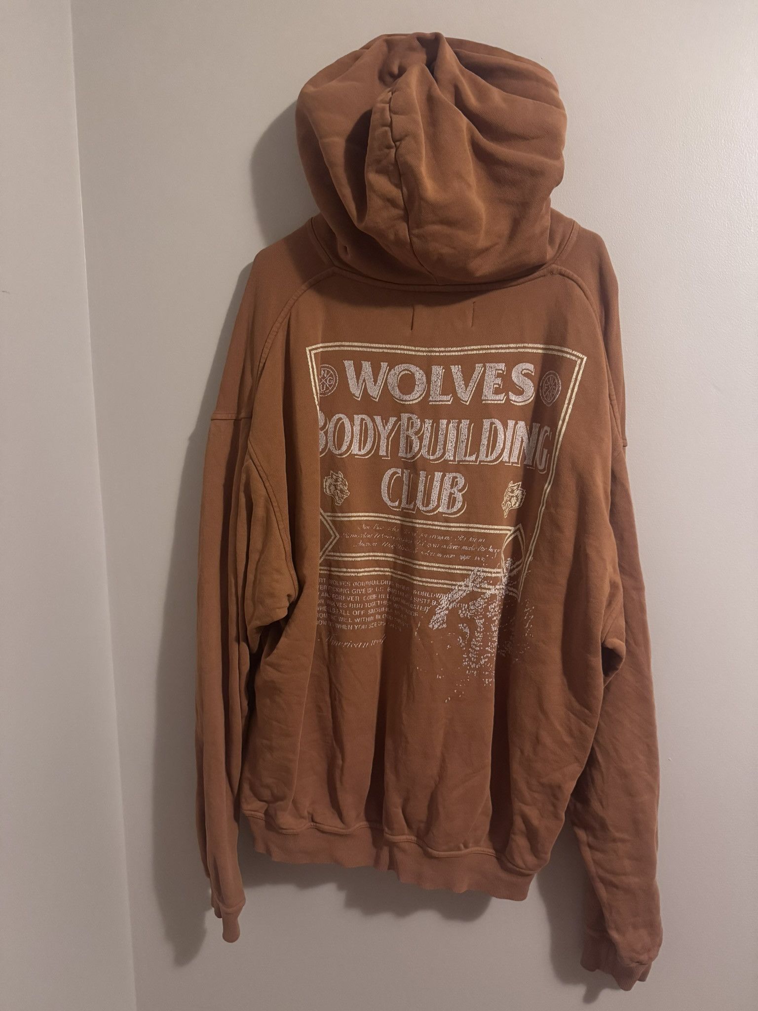 Darc Sport DarcSport “Wolves Bodybuilding Club” – Rust Size US XL / EU 56 / 4 - 2 Thumbnail