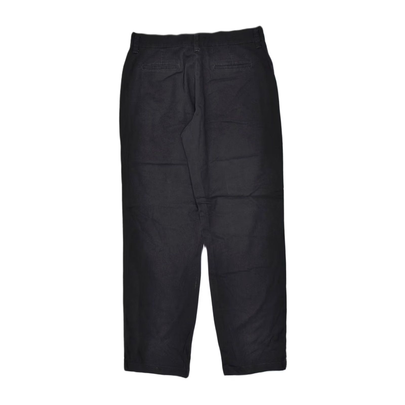 Lee LEE Trousers Womens Relaxed Fit Casual W32 L30 Black Cotton Q308 Size 24" / US 00 / IT 34 - 2 Thumbnail