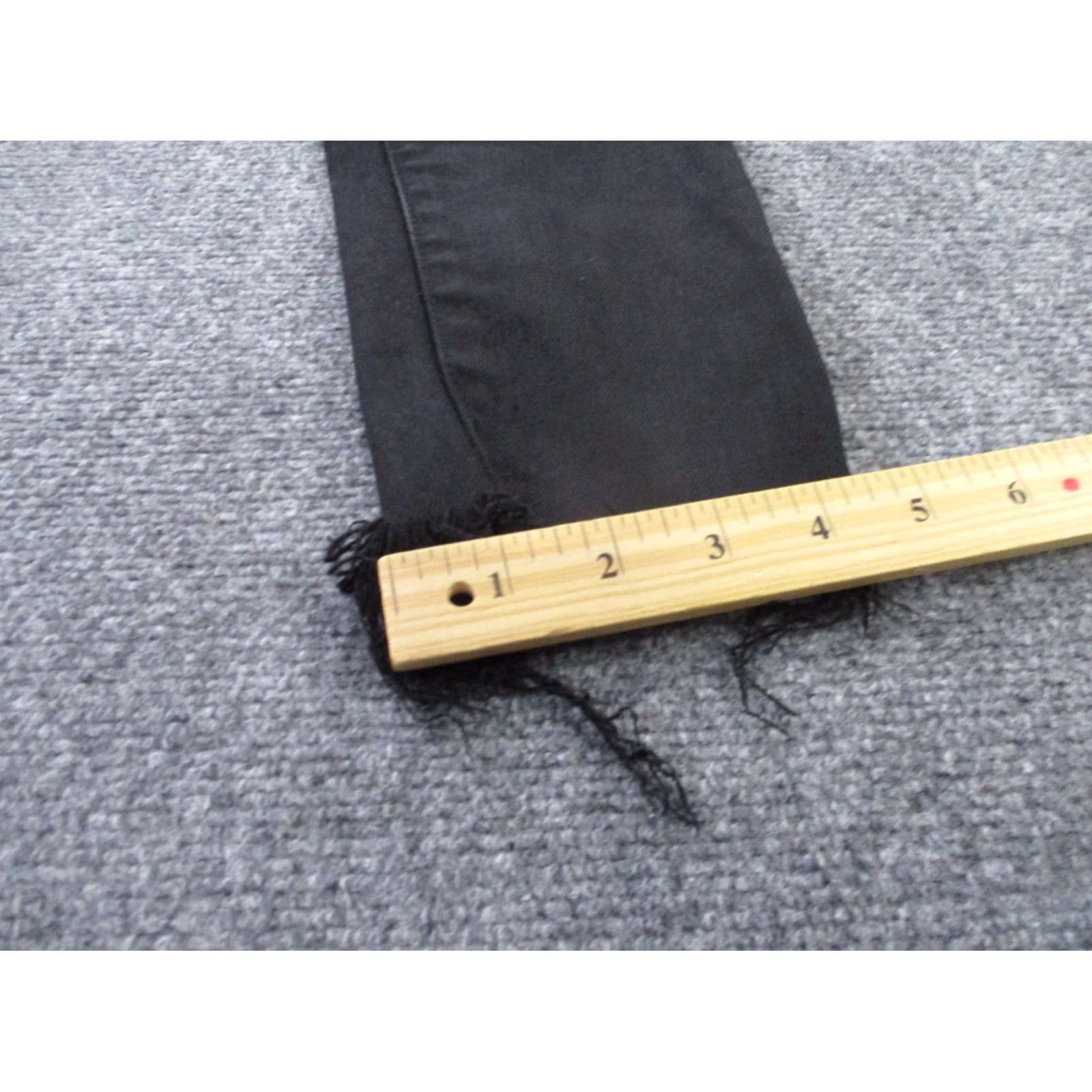 Levi's VINTAGE Levi's Jeans Womens 27 721 High Rise Skinny Blue Tab Stretch Frayed Selvedge Size 28" / US 6 / IT 42 - 5 Thumbnail