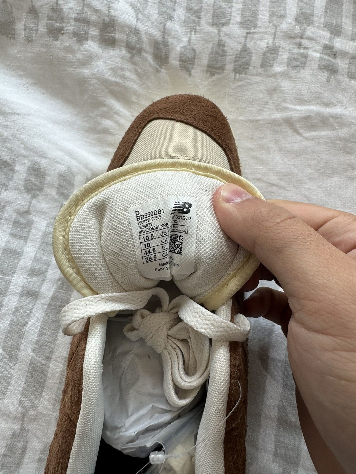 Aime Leon Dore ALD x New Balance 550 Brown Beige Size US 10.5 / EU 43-44 - 3 Thumbnail