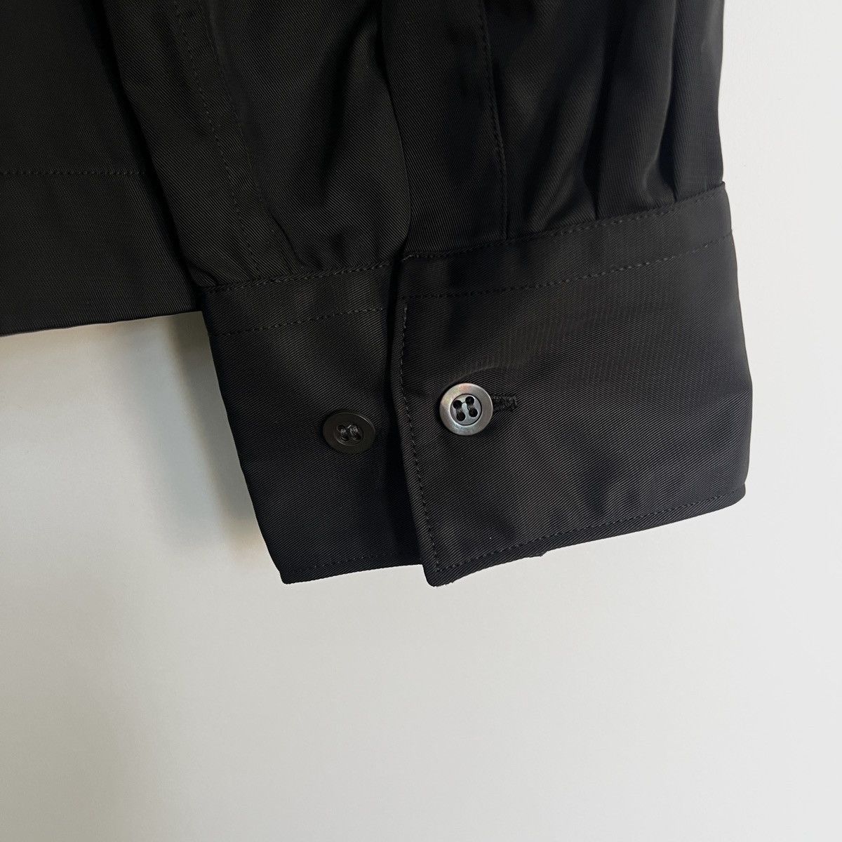 Dries Van Noten Dries Van Noten black water repellent nylon overshirt jacket Size US M / EU 48-50 / 2 - 6 Thumbnail