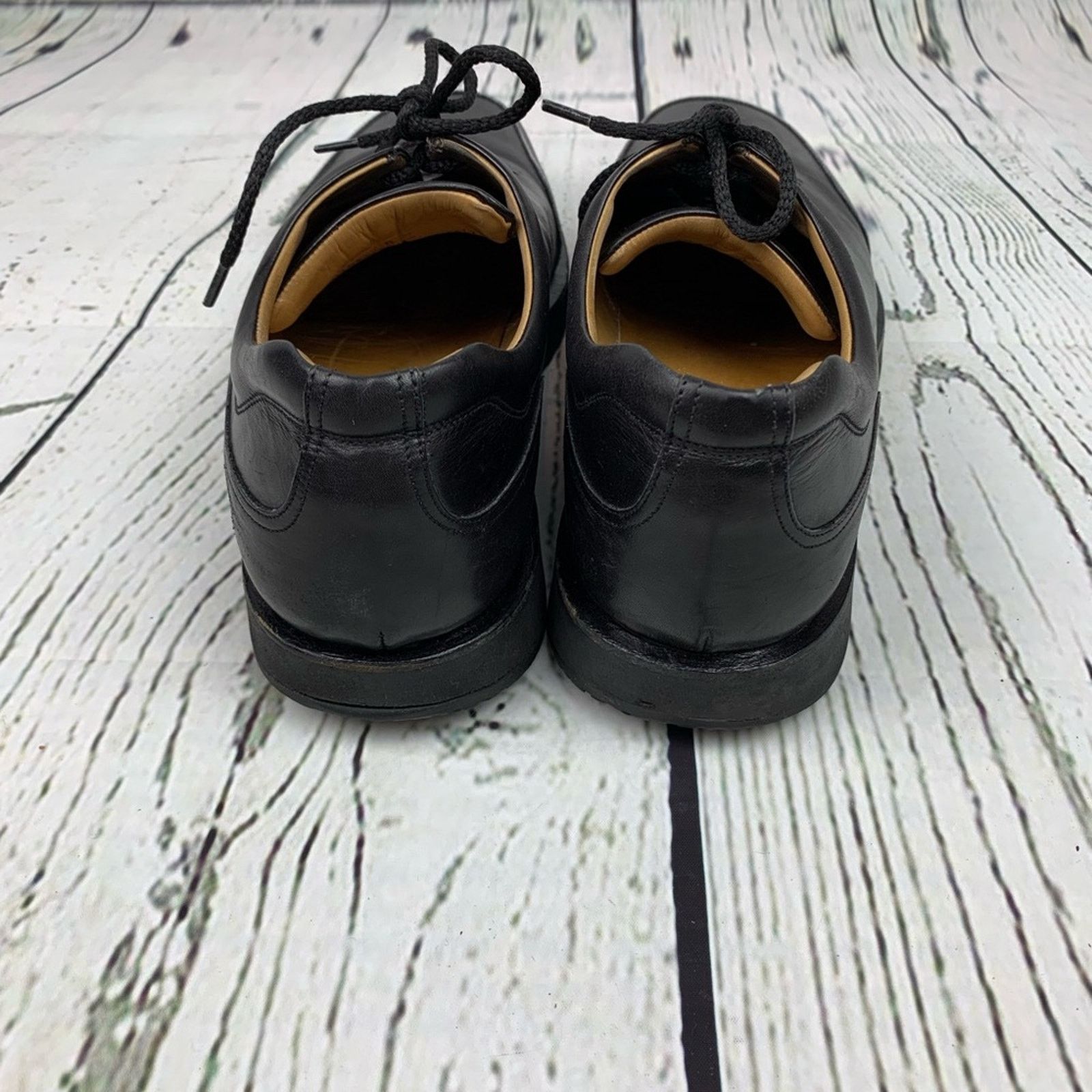 Bally Bally’s Rutger Black Leather Lace Up Oxfords 8 M Size US 8 / EU 41 - 4 Thumbnail