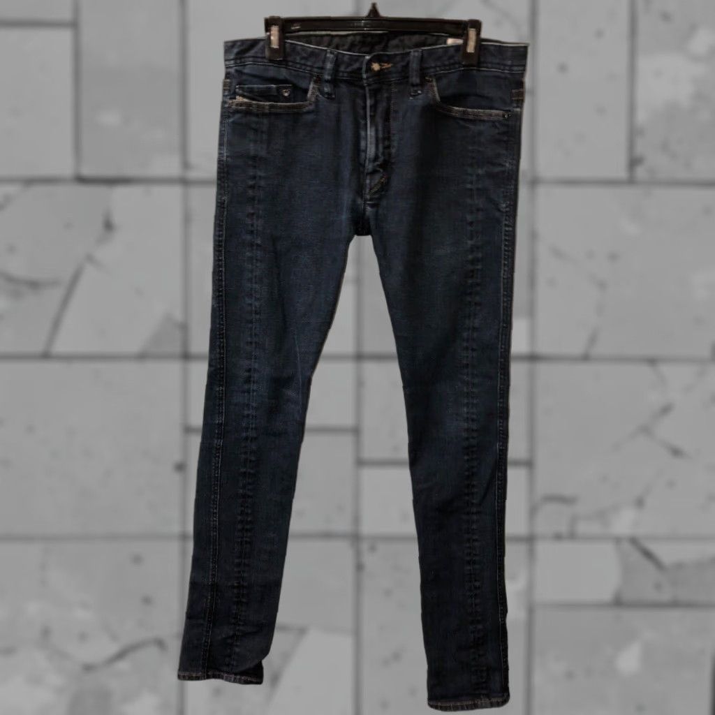 Diesel Diesel Mens Blue Jeans Size 31 x 35 Size US 31 - 1 Thumbnail