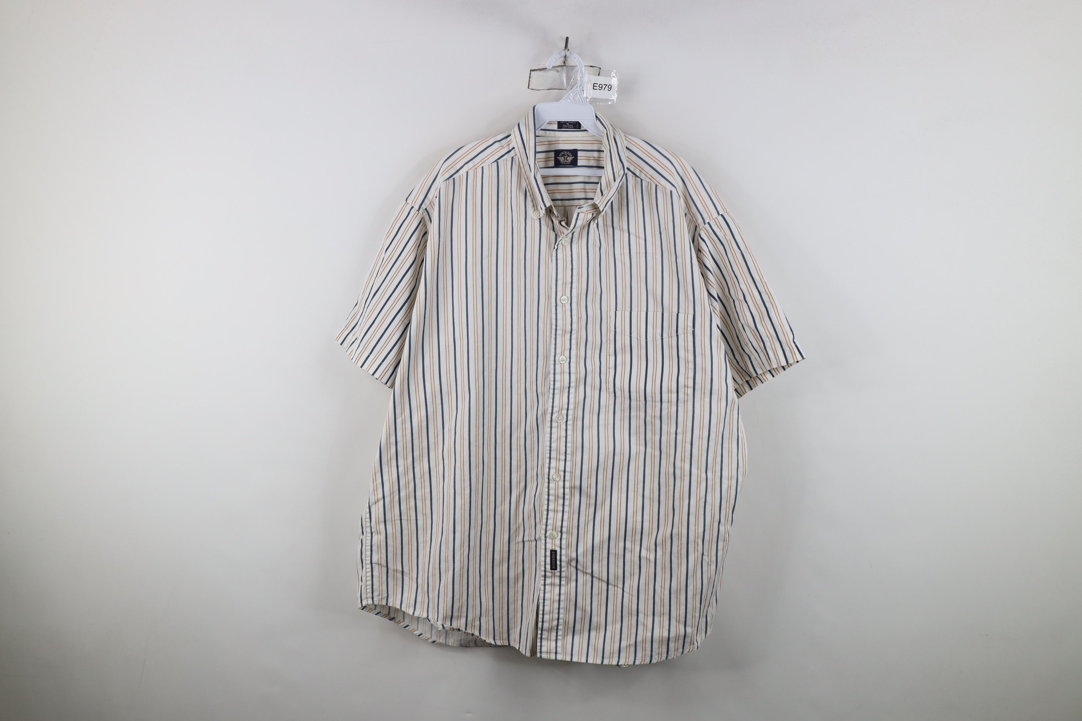 Vintage Vintage 90s Streetwear Short Sleeve Button Down Shirt Size US XL / EU 56 / 4 - 1 Thumbnail