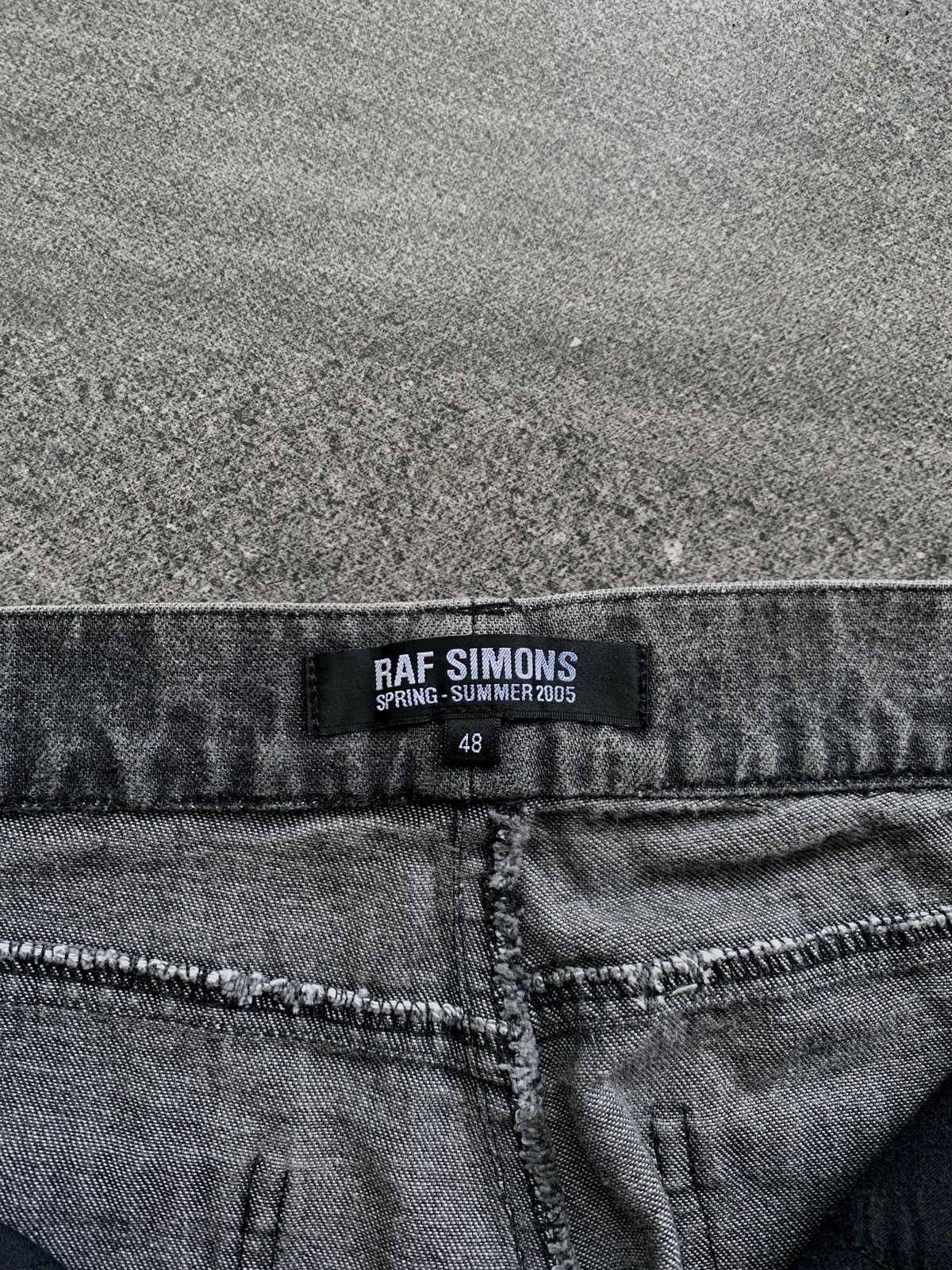 Raf Simons FREE TAX! SS05 History of My World Reconstructed Denim Jeans Size US 30 / EU 46 - 9 Thumbnail