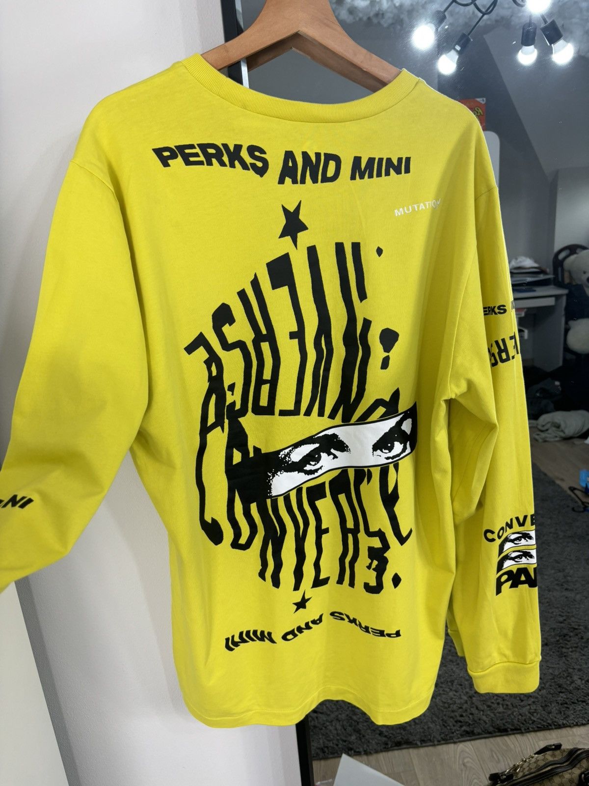 Balenciaga × Japanese Brand × Vans 5XL Balenciaga Style Long Big Hip Hop Longsleeve Hoodie Vans Size US XL / EU 56 / 4 - 3 Thumbnail